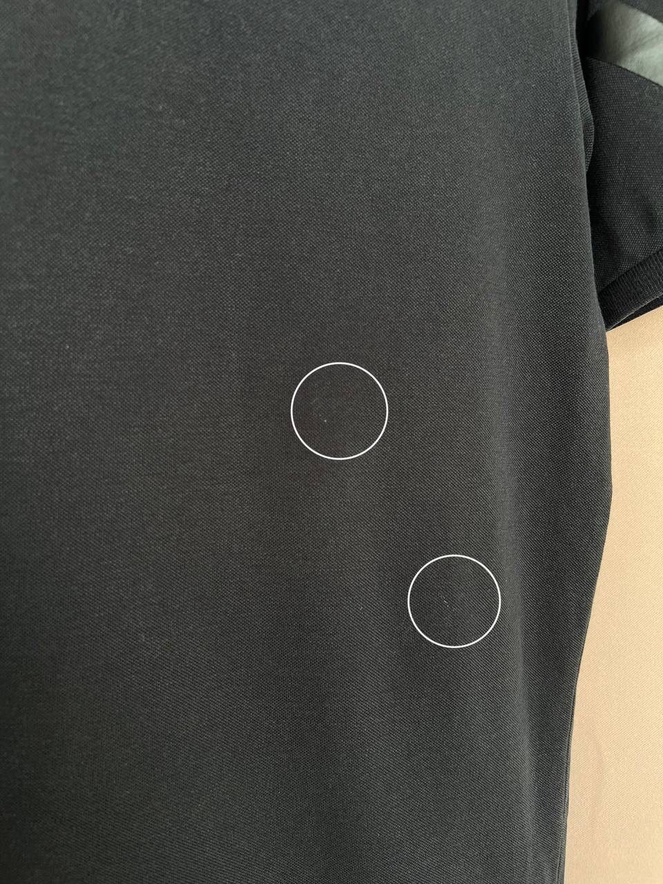 Yohji Yamamoto Y-3 Yohji Yamamoto Polo Shirt Mens Size M/L Sleeve Logo Size US L / EU 52-54 / 3 - 15 Thumbnail