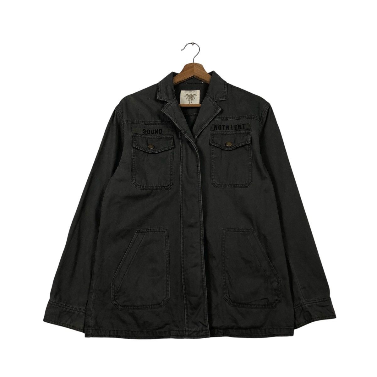 Japanese Brand 📌Vintage Biker Jacket Sky Bomber Bondage Design Parachute Size US M / EU 48-50 / 2 - 4 Thumbnail