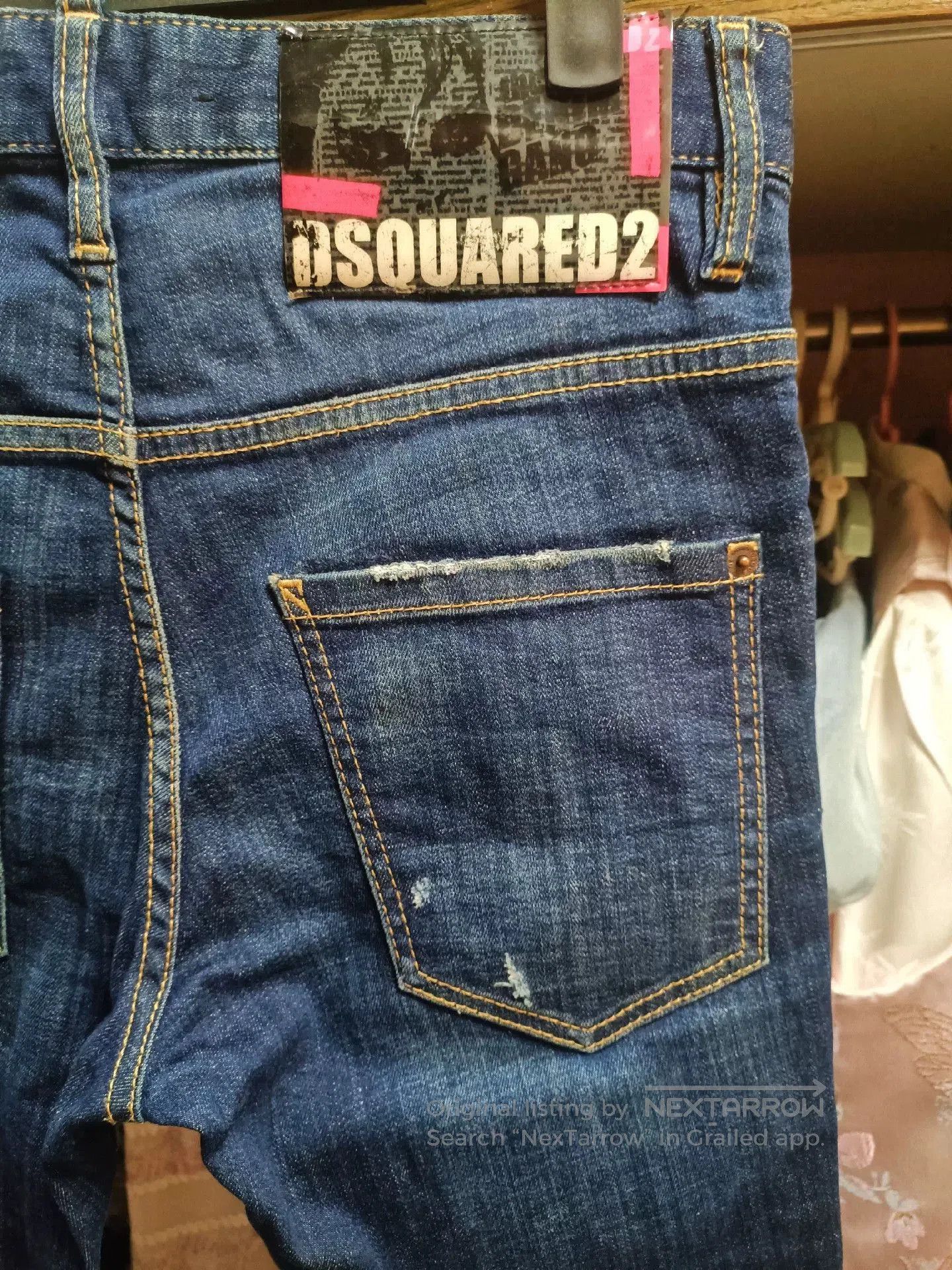 Dsquared2 Dsquared2 Double Zipper Ring Jeans. Size US 28 / EU 44 - 6 Thumbnail