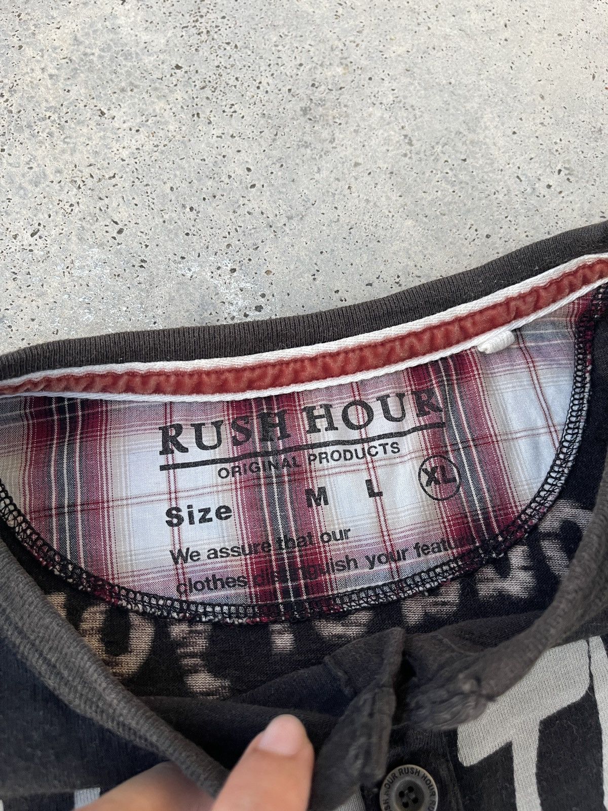 If Six Was Nine × Japanese Brand × Le Grande Bleu (L.G.B.) Japanese Be Proud Of Your Life Rush Hour Tshirt Size US L / EU 52-54 / 3 - 8 Thumbnail