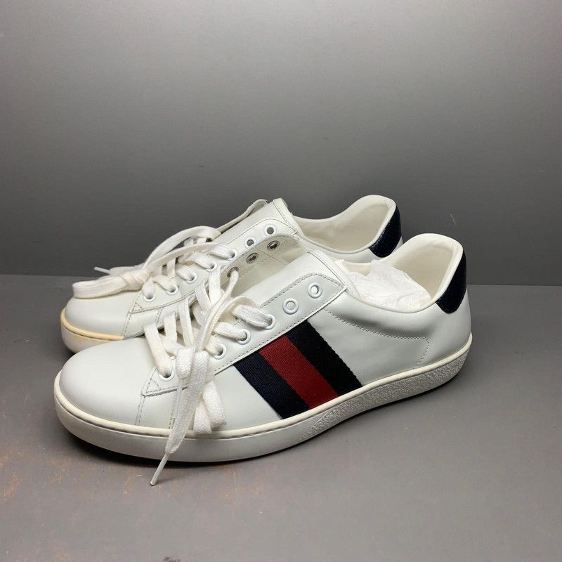 Gucci Gucci ACE Low-top Casual Fashion Sneakers 0079 Size US 8.5 / EU 41-42 - 1 Thumbnail