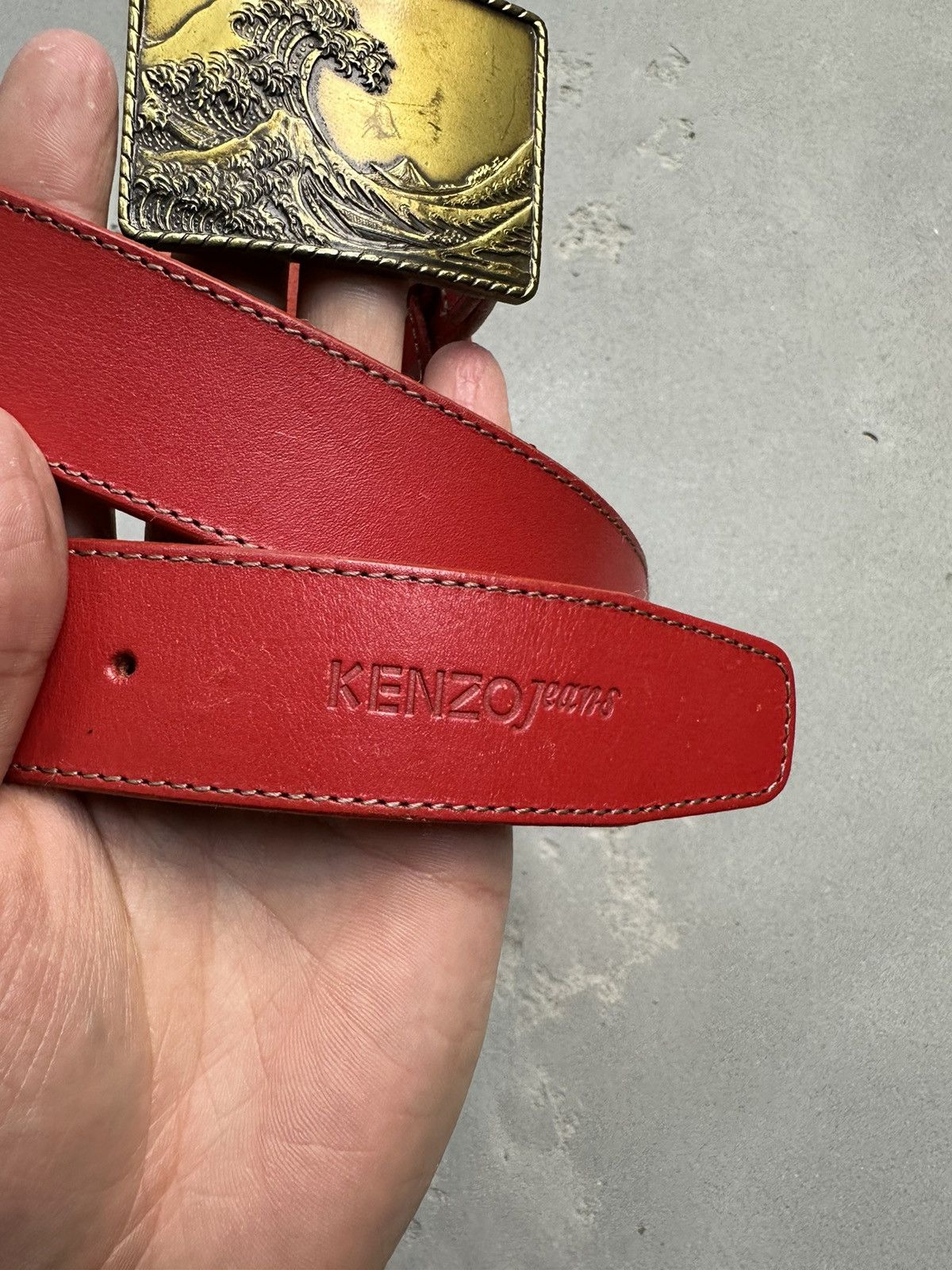 Kenzo × Vintage Vintage Kenzo jeans One Size Belt Size ONE SIZE - 3 Thumbnail