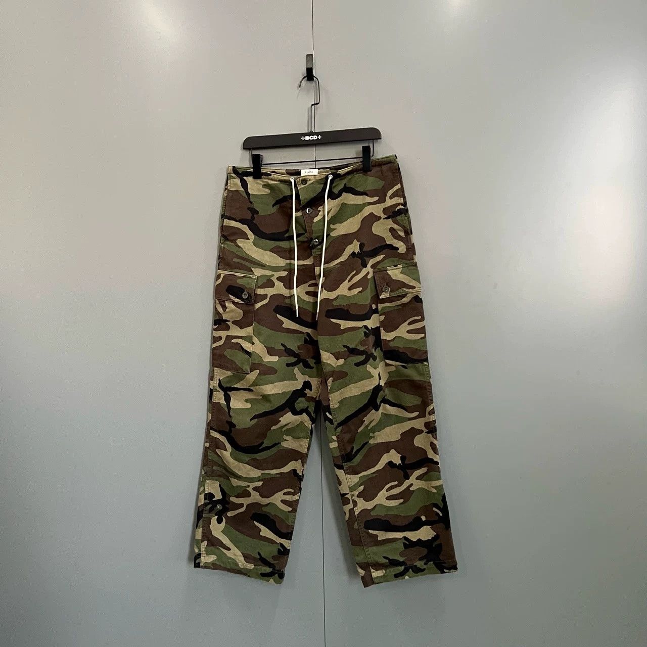 Celine Celine Camouflage Trousers Size US 34 / EU 50 - 1 Thumbnail