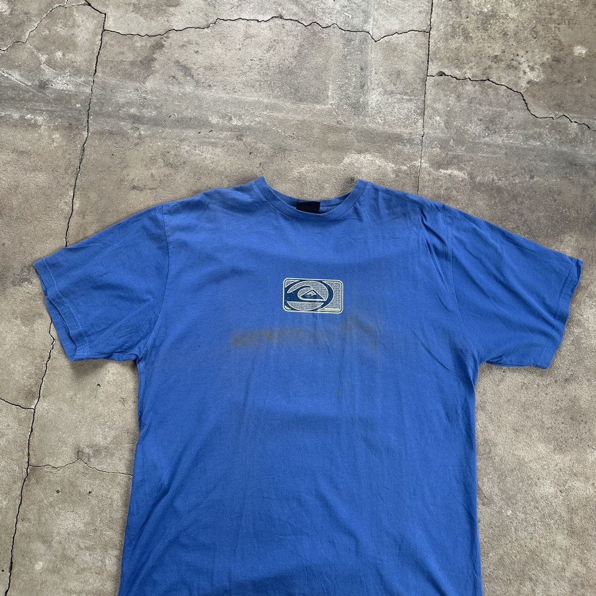 Quiksilver × Vintage Vintage 90’s Quiksilver Hawaii Navy Surf Graphic T-Shirt Men Size US L / EU 52-54 / 3 - 4 Thumbnail