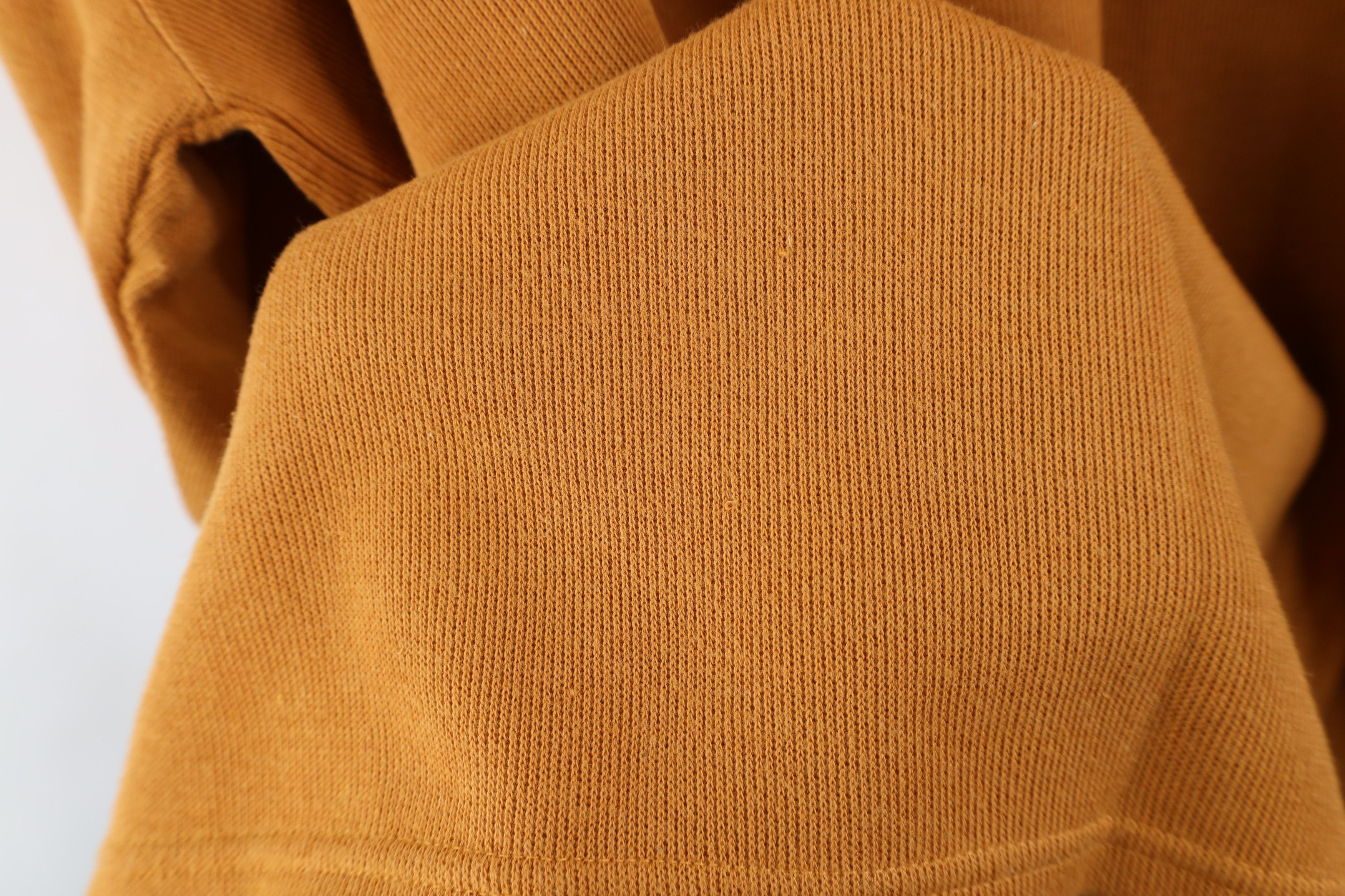 Express × Vintage Vintage 90s Express Ribbed Knit 3/4 Sleeve T-Shirt Orange Size XL / US 12-14 / IT 48-50 - 9 Thumbnail