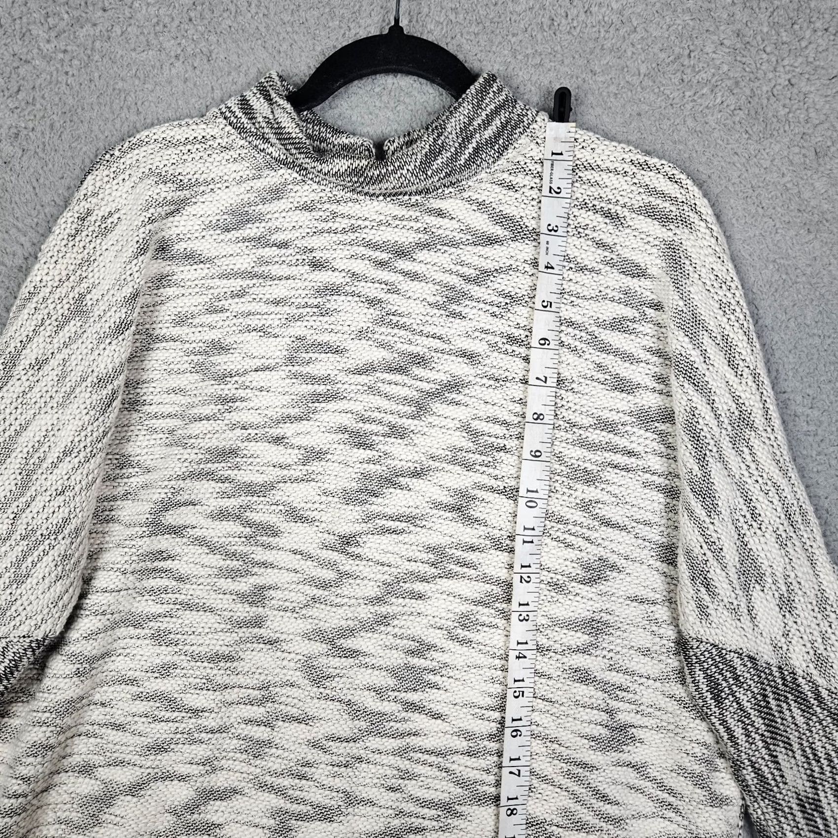 Billy Reid VINTAGE: No. Billy Reid Bailey Grey White Long Sleeve Dress Women’s L NEW Size L / US 10 / IT 46 - 6 Thumbnail