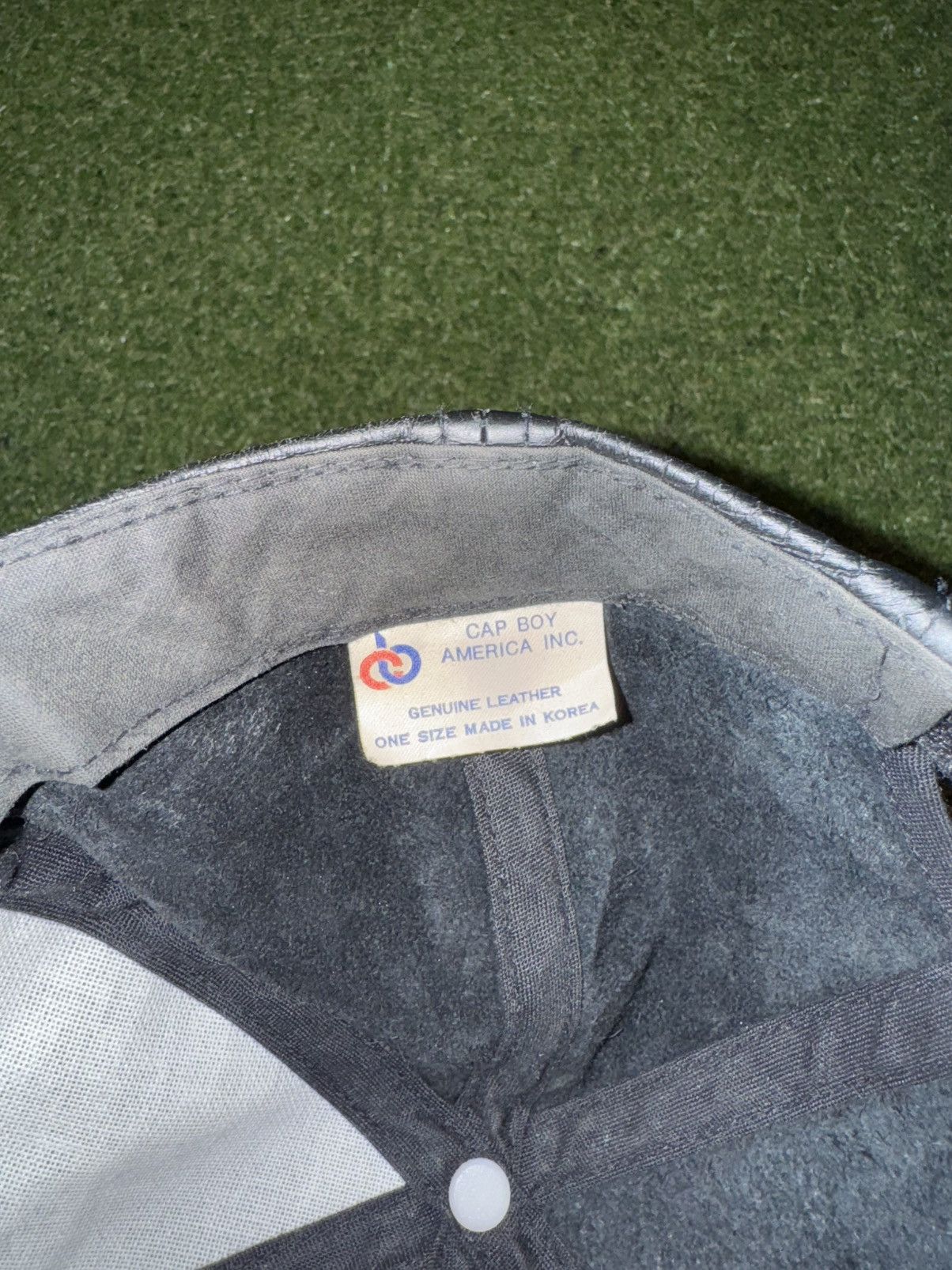 Vintage Vintage San Francisco 49ers leather black hat Size ONE SIZE - 4 Thumbnail