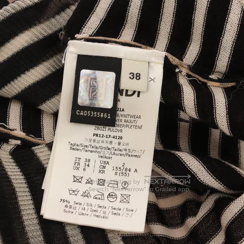 Fendi Fendi Sweater/knitwear Size XS / US 0-2 / IT 36-38 - 4 Thumbnail