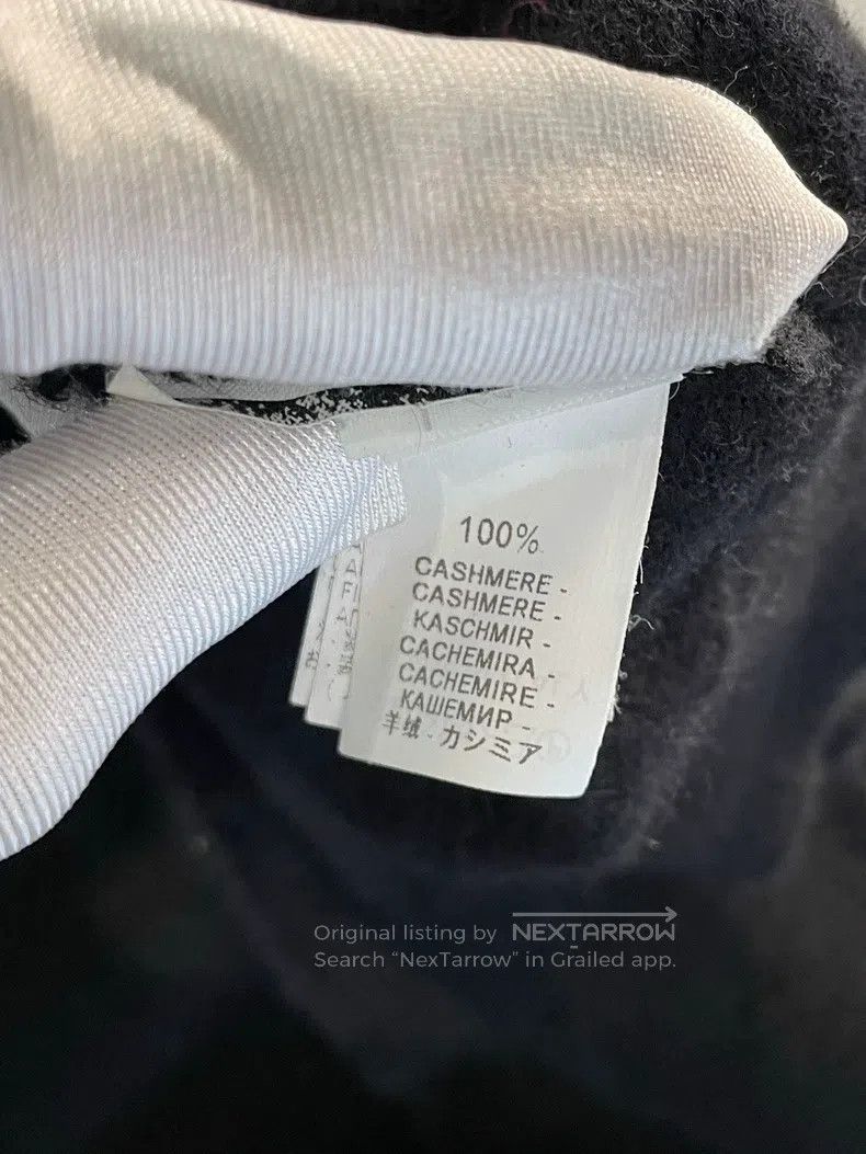 Brunello Cucinelli Brunello Cucinelli Black cashmere studded loose sweater Size M / US 6-8 / IT 42-44 - 5 Thumbnail