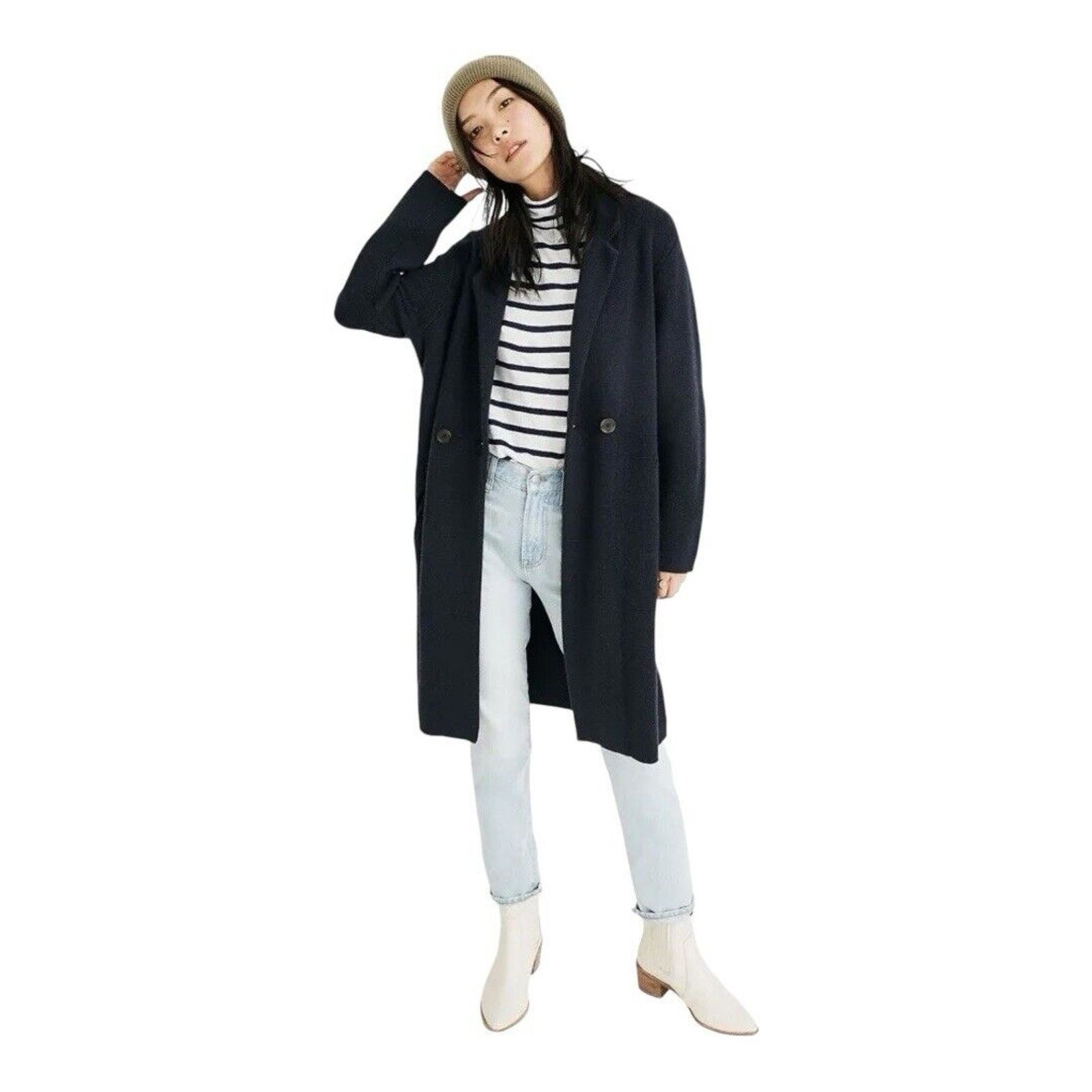 Double breasted sweater coat madewell store