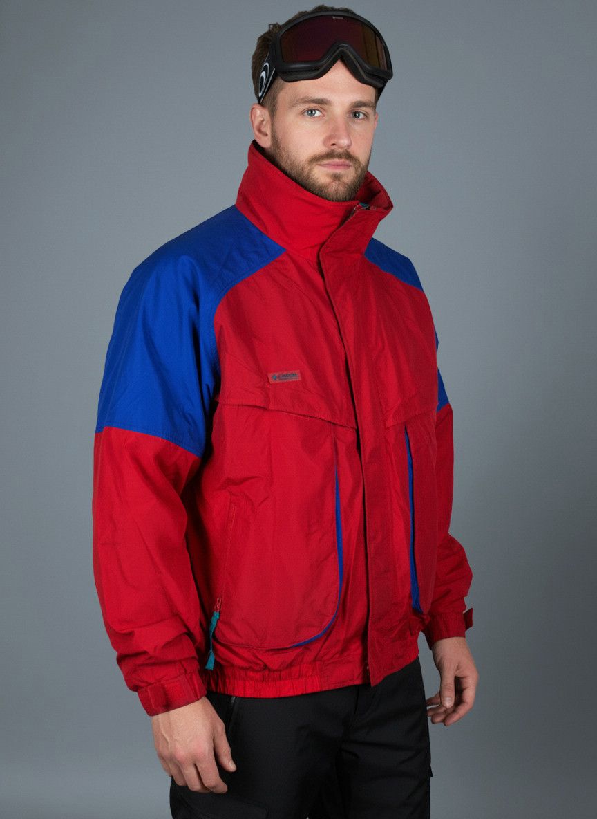 Columbia Vintage red Columbia ski winter jacket Powder Keg Big Pocket Size US XL / EU 56 / 4 - 1 Thumbnail