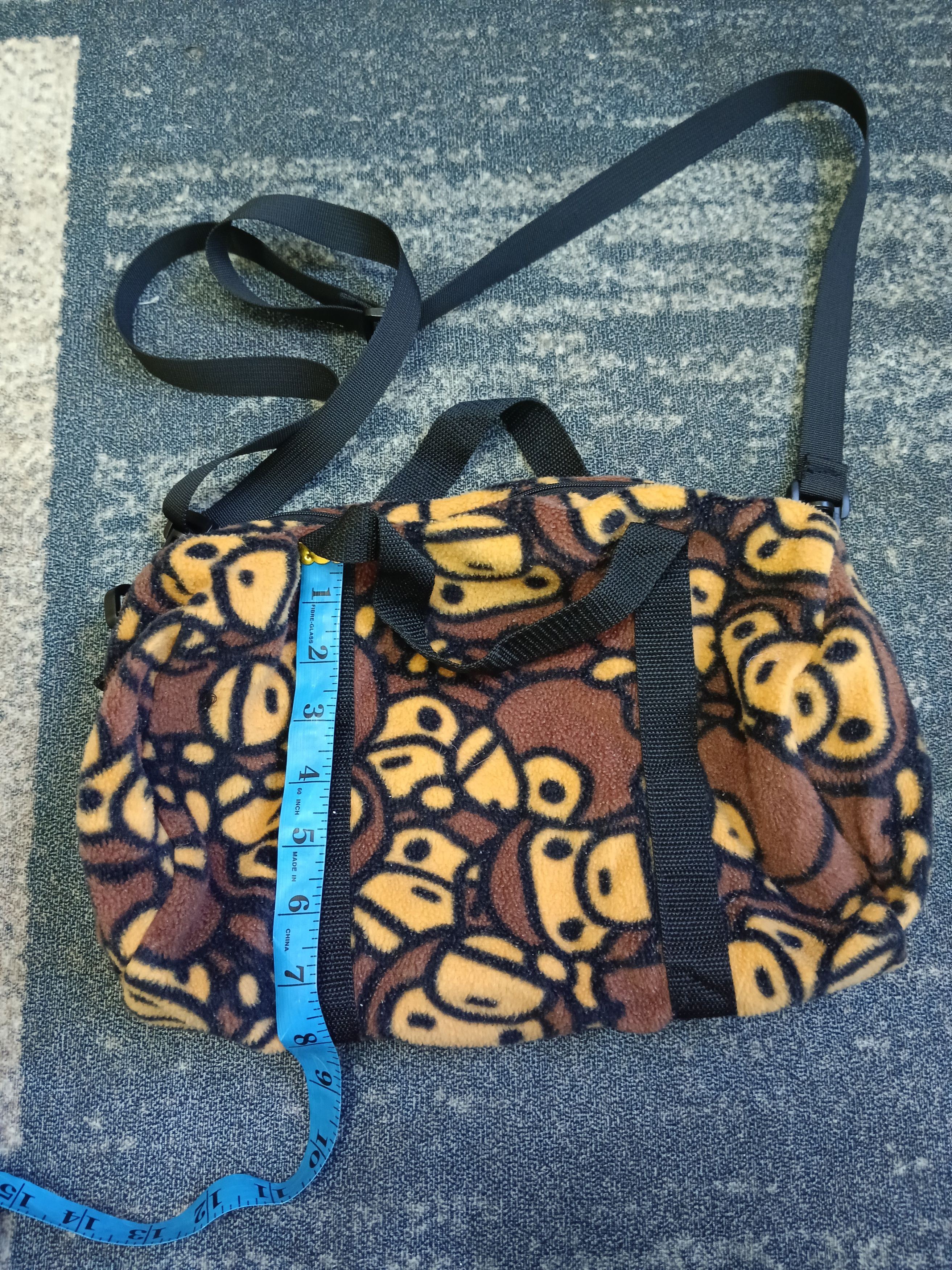 Japanese Brand FULLPRINT BAPE BABY MILO FLEECE DUFFLE 2WAY Size ONE SIZE - 6 Thumbnail