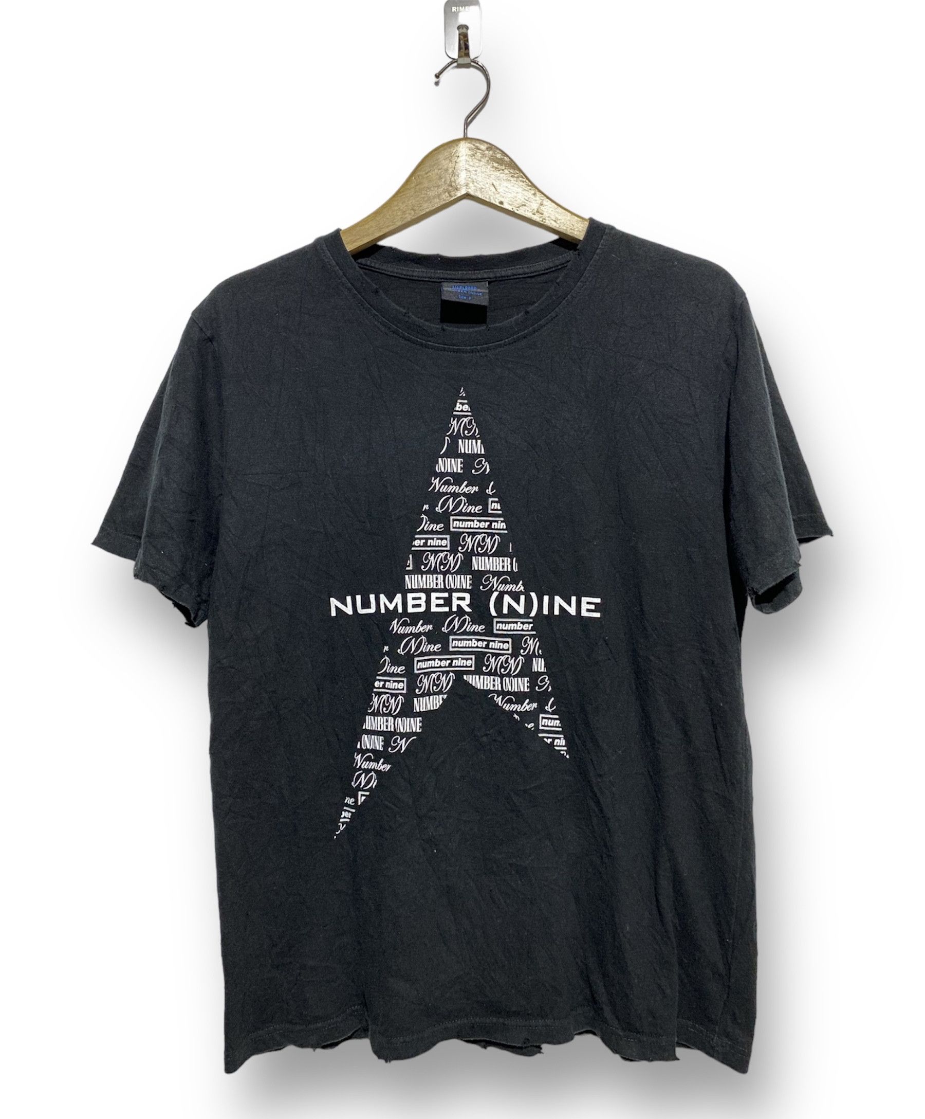 Number (N)ine Vintage Number (N)ine distressed star tshirts Size US M / EU 48-50 / 2 - 1 Thumbnail