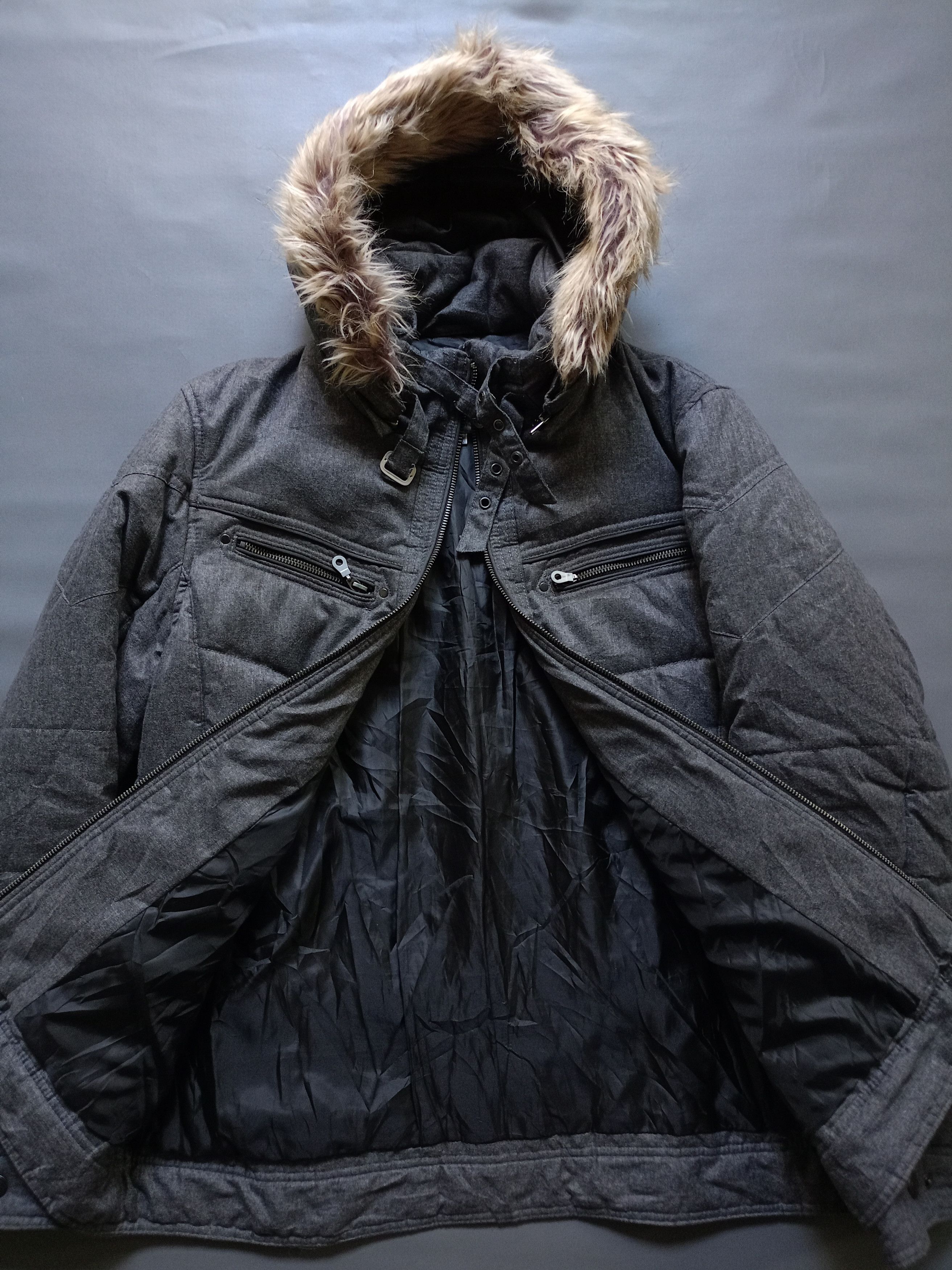 Japanese Brand 2000s Louis chavlon Fur jacket style ifsixwasnine Lgb Size US L / EU 52-54 / 3 - 2 Thumbnail