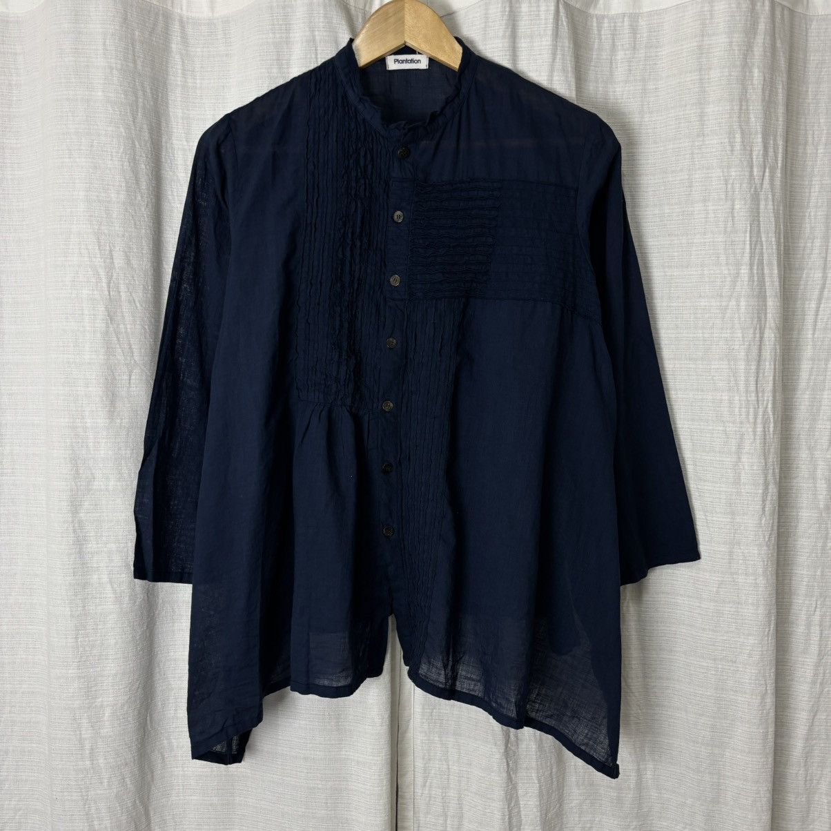 Issey Miyake ISSEY MIYAKE PLANTATION BUTTON UP Size S / US 4 / IT 40 - 1 Thumbnail