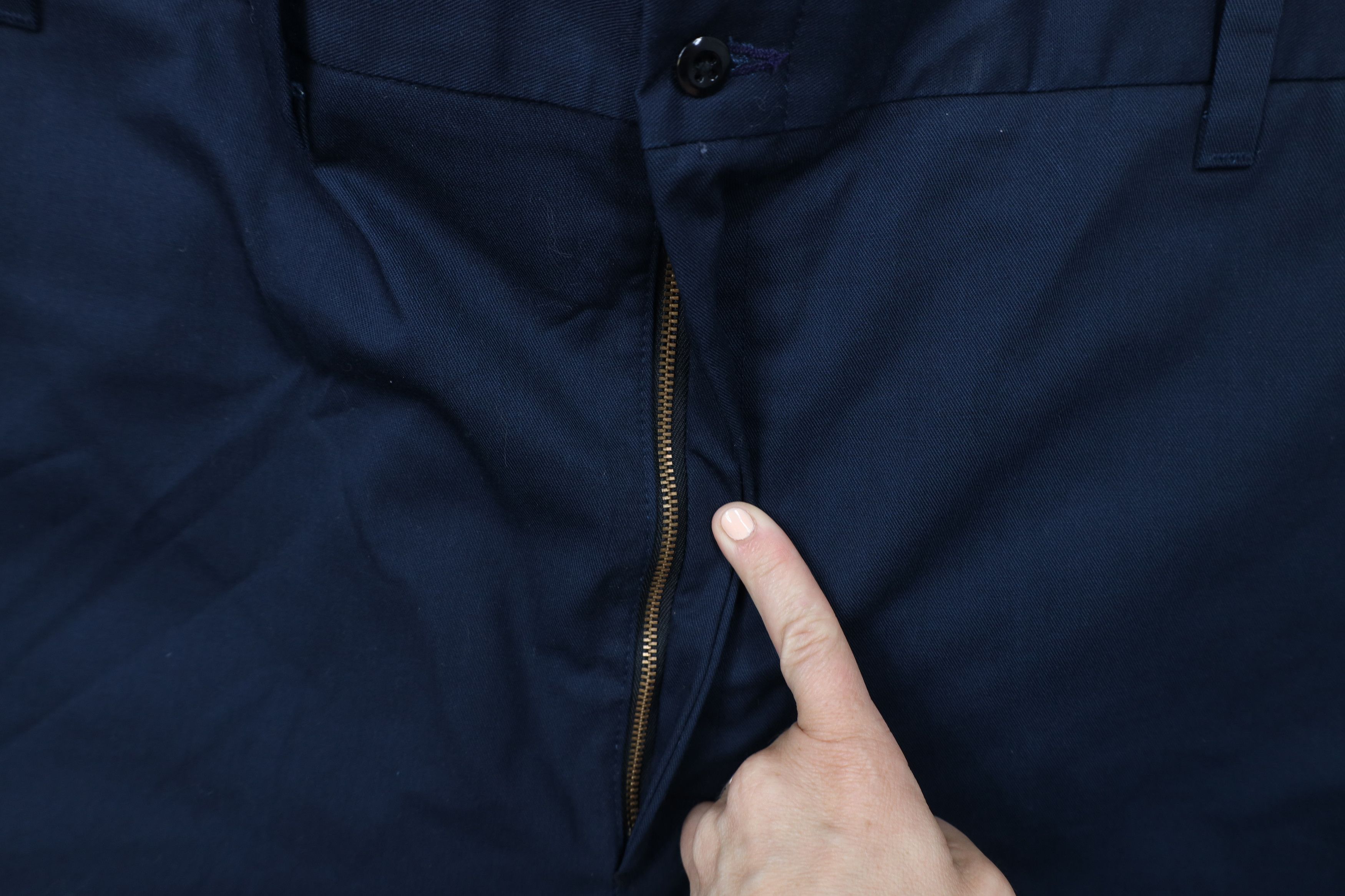 Vintage Vintage 90s Streetwear Wide Leg Chino Pants Blue USA Size US 42 / EU 58 - 7 Thumbnail