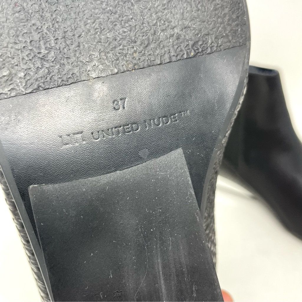 UNITED NUDE UN United Nude Lev Lo Leather Boots w/ Metallic Wedge EU 37 Size US 7 / IT 37 - 10 Thumbnail