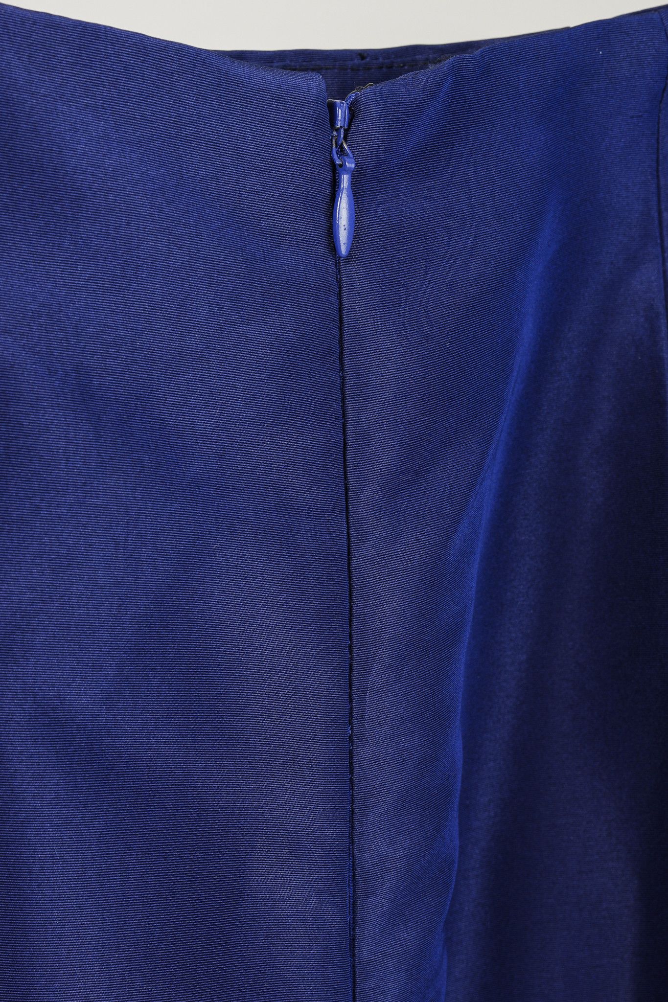 Other Elizabeth Kennedy Cobalt Blue Mermaid Maxi Skirt Size 32" / US 10 / IT 46 - 8 Thumbnail