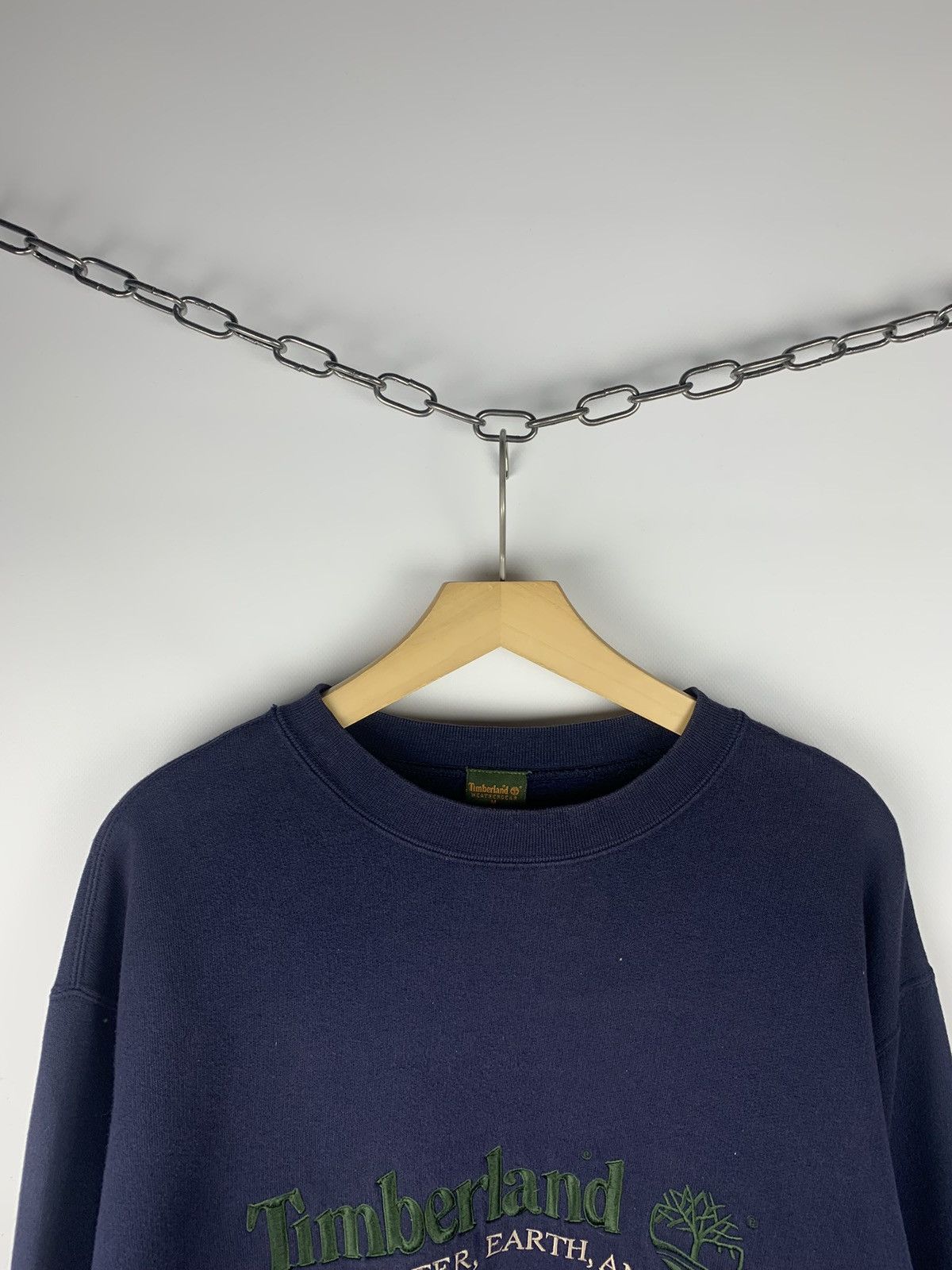 Timberland Crazy Vintage Y2K Timberland Sweatshirt Embroidered Logo Top Size US M / EU 48-50 / 2 - 2 Thumbnail