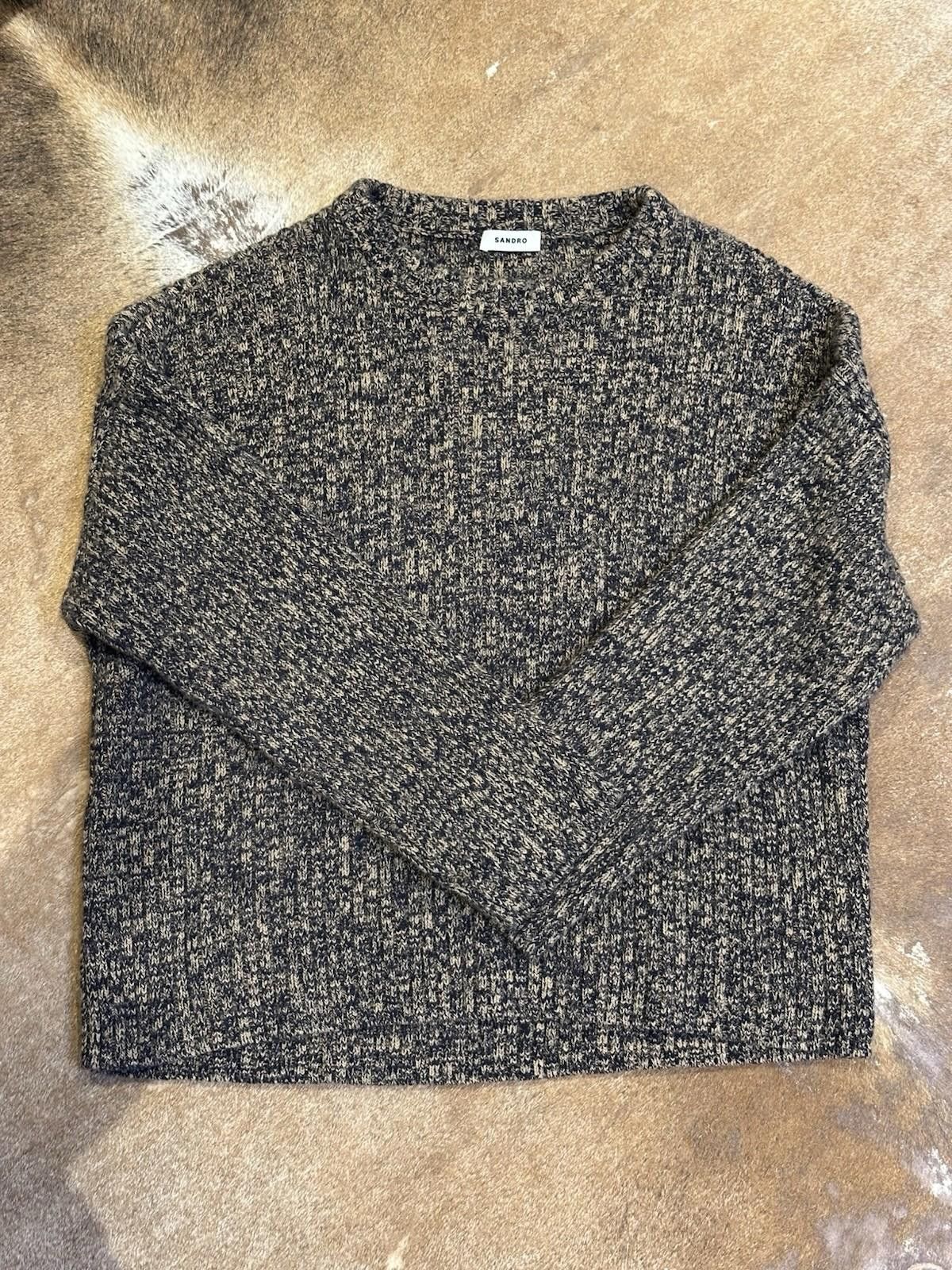 Sandro Sandro Sweater Melange Size US M / EU 48-50 / 2 - 1 Thumbnail