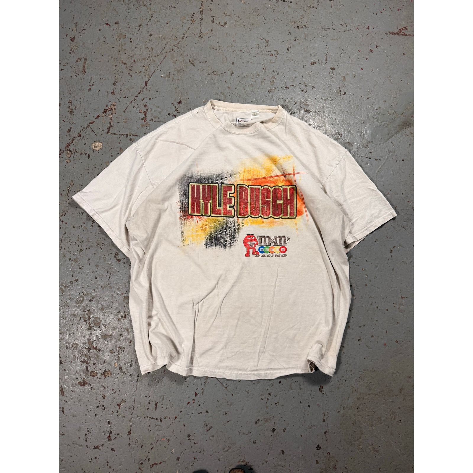 NASCAR Vintage Kyle Busch NASCAR Tee Size US XL / EU 56 / 4 - 1 Thumbnail