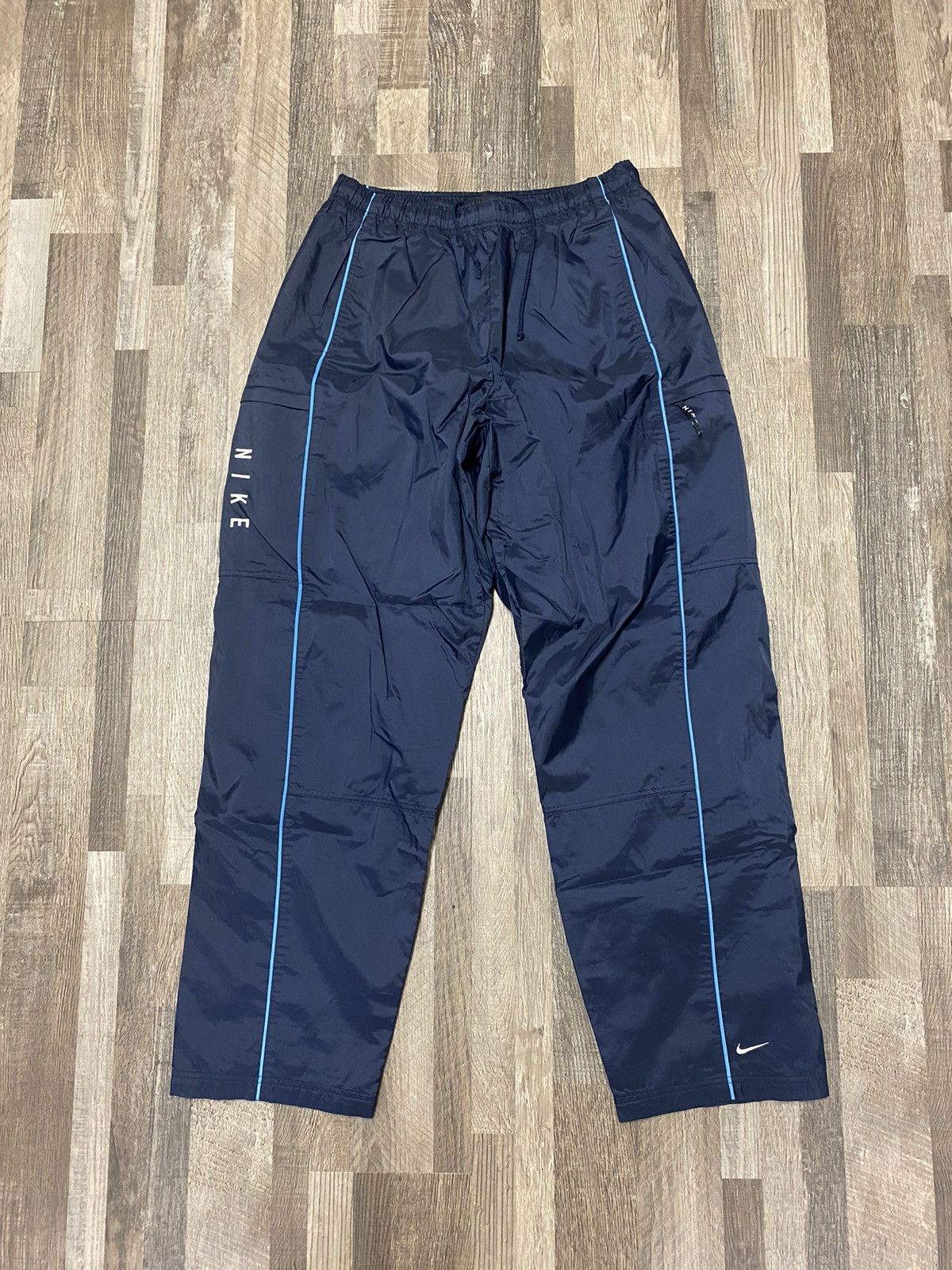 Vintage Nike Swooshy Sweatpants XL Track Pants Y2K Cargo