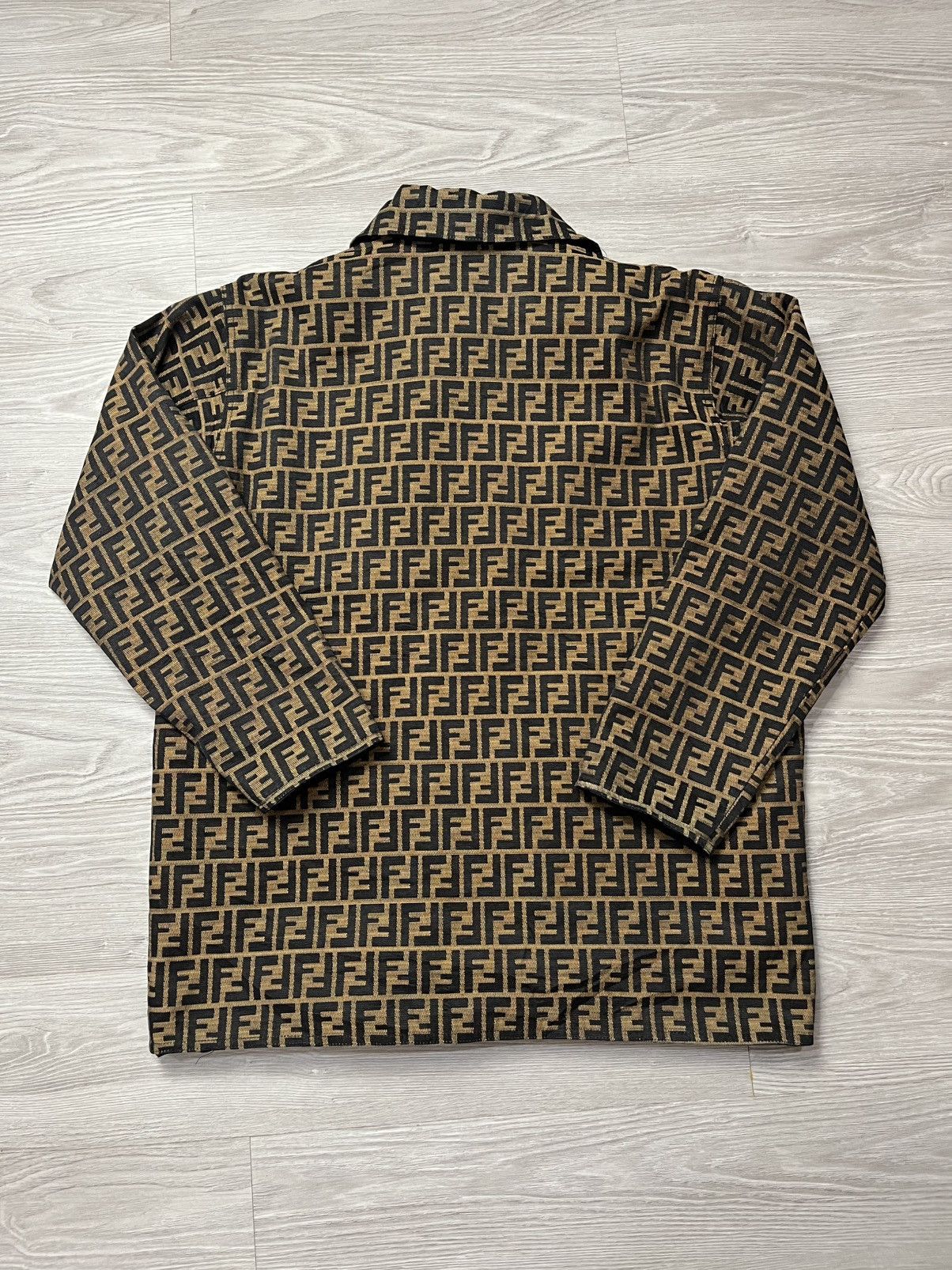 Fendi Fendi Monogram Zucca Reversible Jacket Size US L / EU 52-54 / 3 - 4 Thumbnail