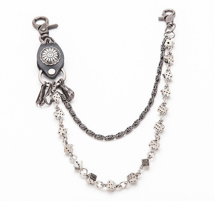 Other Skull Chain Keychain Size ONE SIZE - 2 Thumbnail