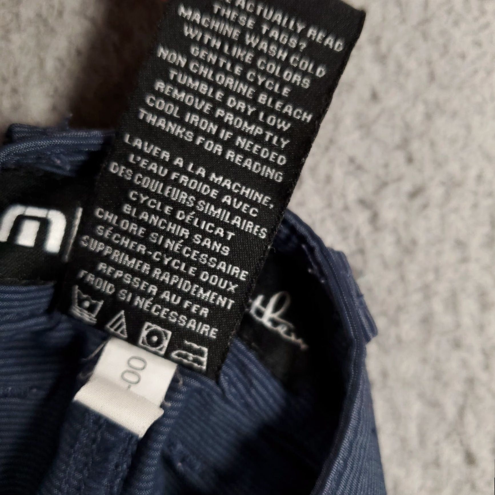 TravisMathew Travis Mathew Shorts Mens 36 Blue Bermuda Stretch Striped Casual Golf Pants Slim Fit? Size US 36 / EU 52 - 8 Thumbnail