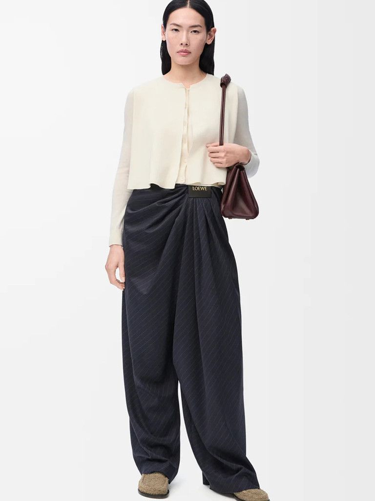 Loewe o1w1db10426 Blouses in white Size S / US 4 / IT 40 - 2 Thumbnail