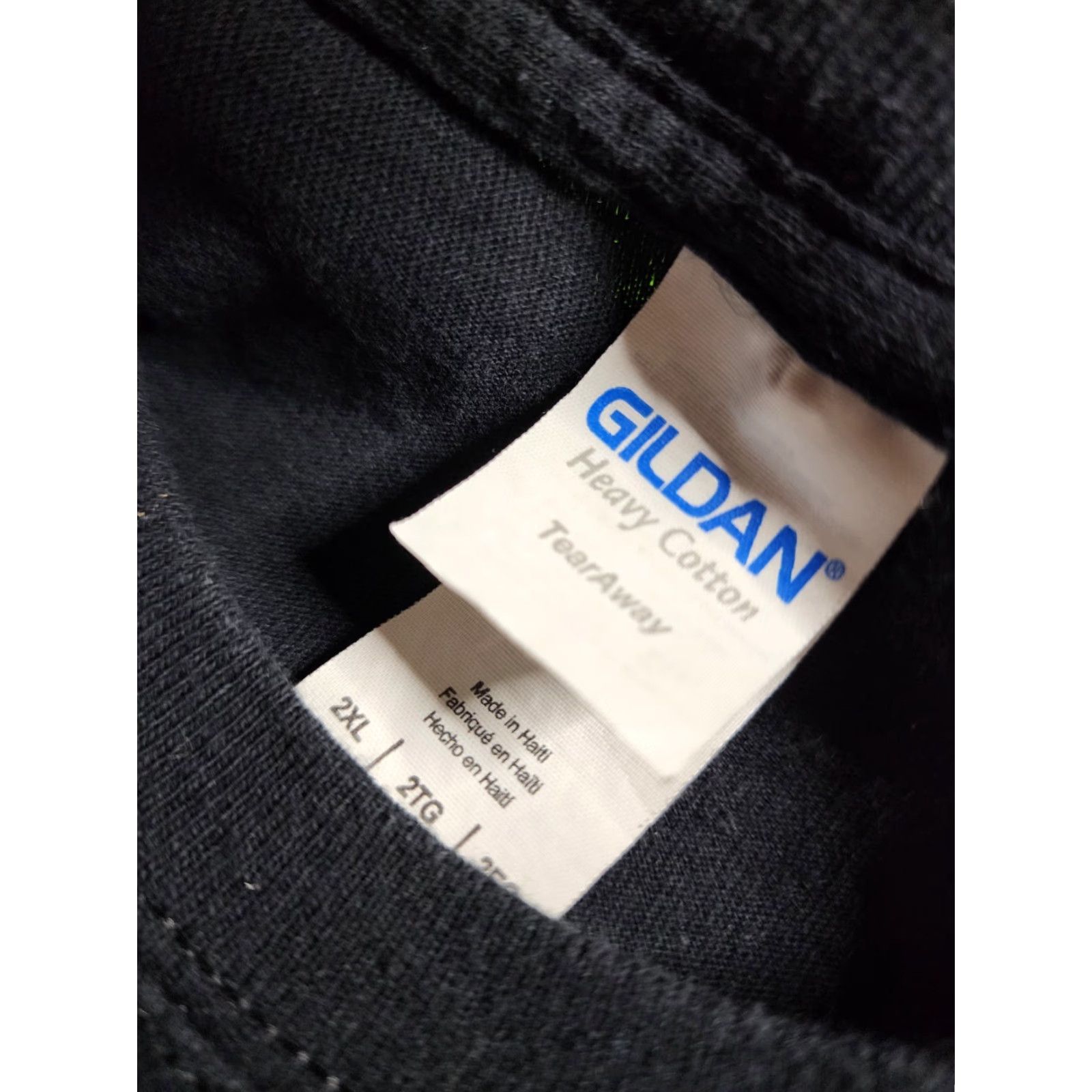 Gildan Gildan Black 2XL Double-Sided T-Shirt Mens Casual Short Sleeve Size US XXL / EU 58 / 5 - 5 Thumbnail
