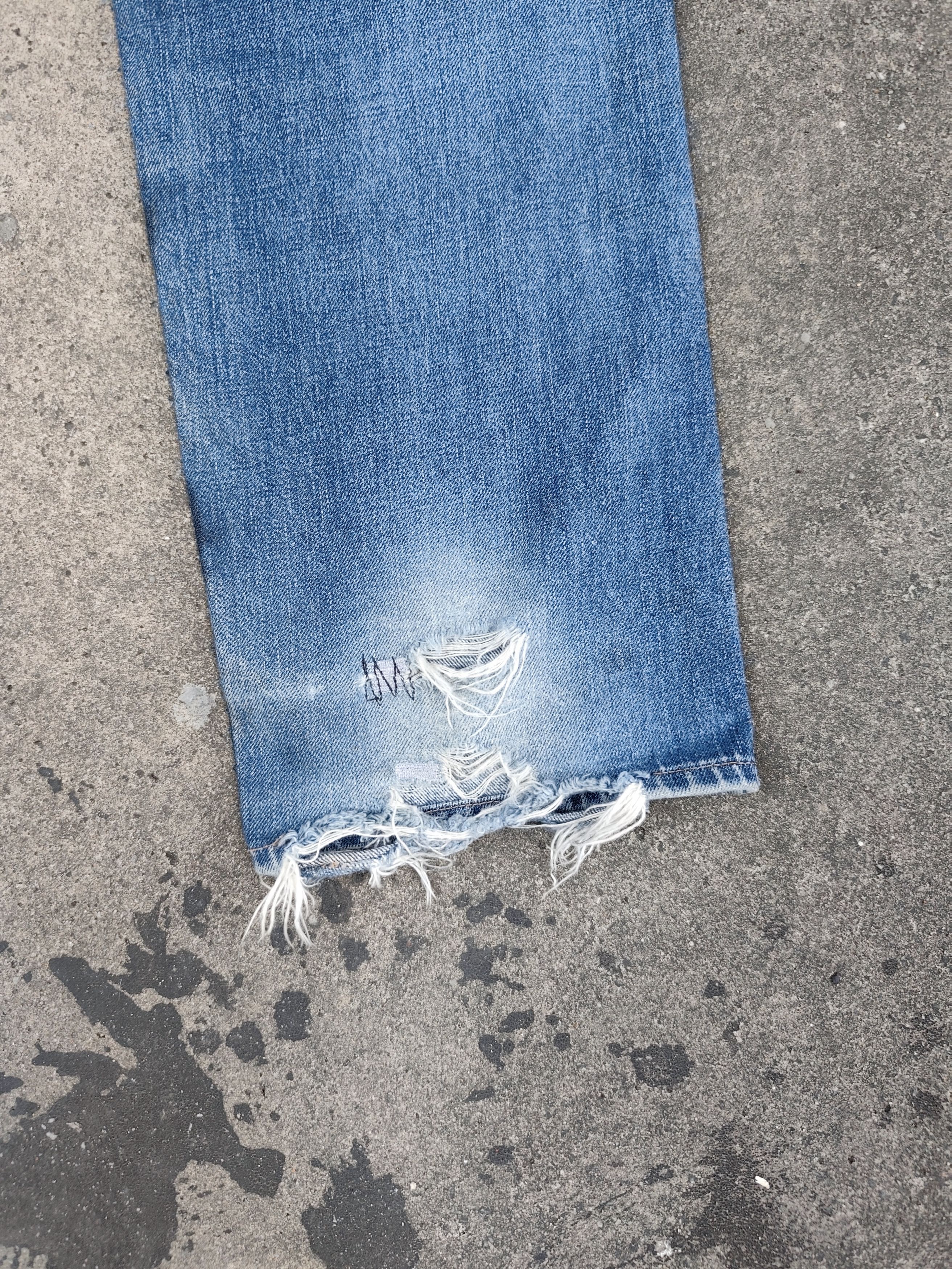 Comme des Garcons Homme Plus Comme des Garcons Homme AD1997 Patchwork Levi's Denim Pants Size US 30 / EU 46 - 12 Thumbnail