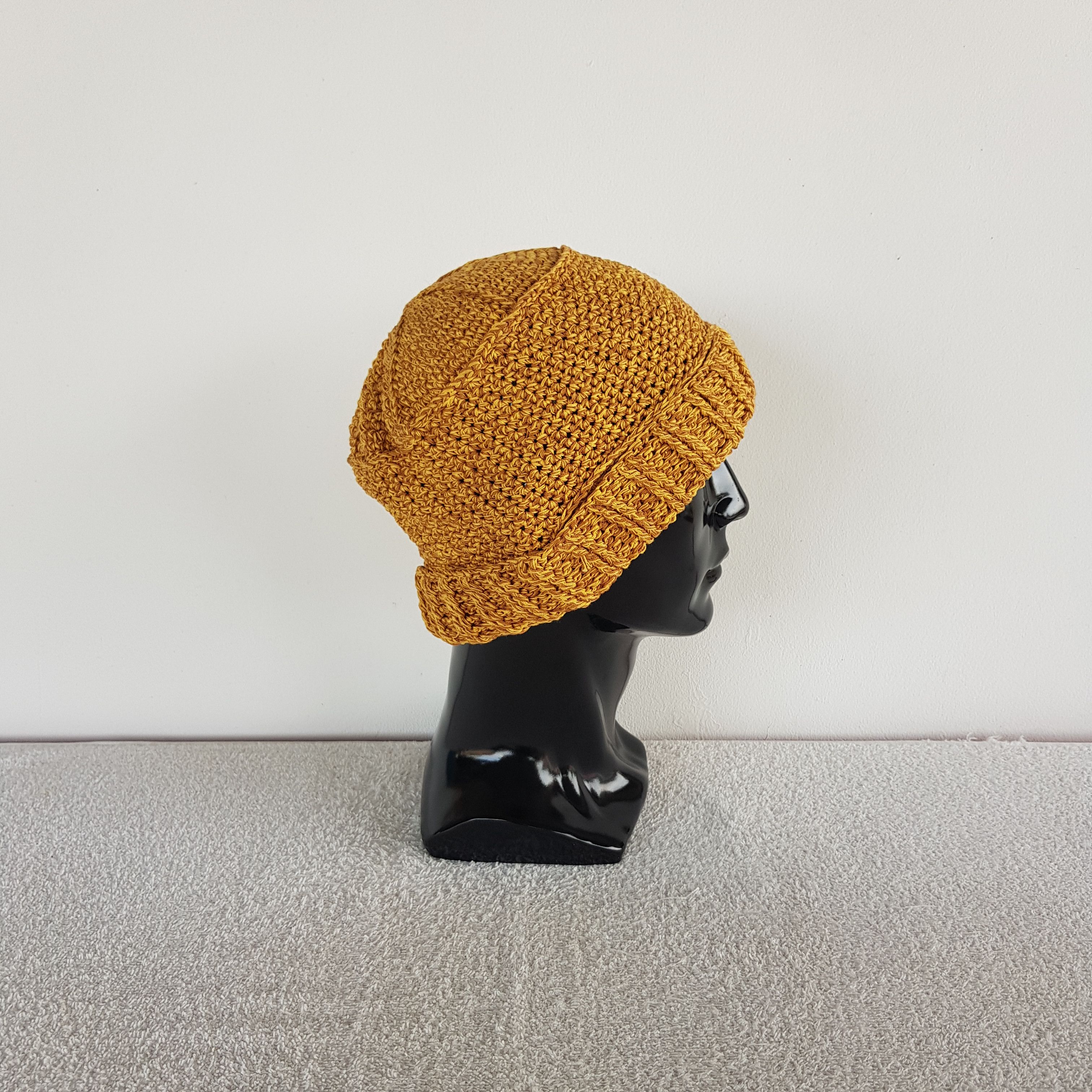 Japanese Brand Vintage WASK Wear Beanie Knit Slouchy Crochet Snow Caps Hats Size ONE SIZE - 3 Thumbnail
