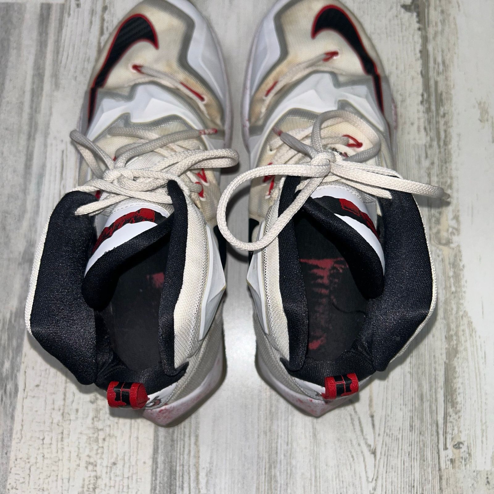 Nike Nike LeBron Friday The 13th - 807219-106 Shoes Size US 12 / EU 45 - 8 Thumbnail