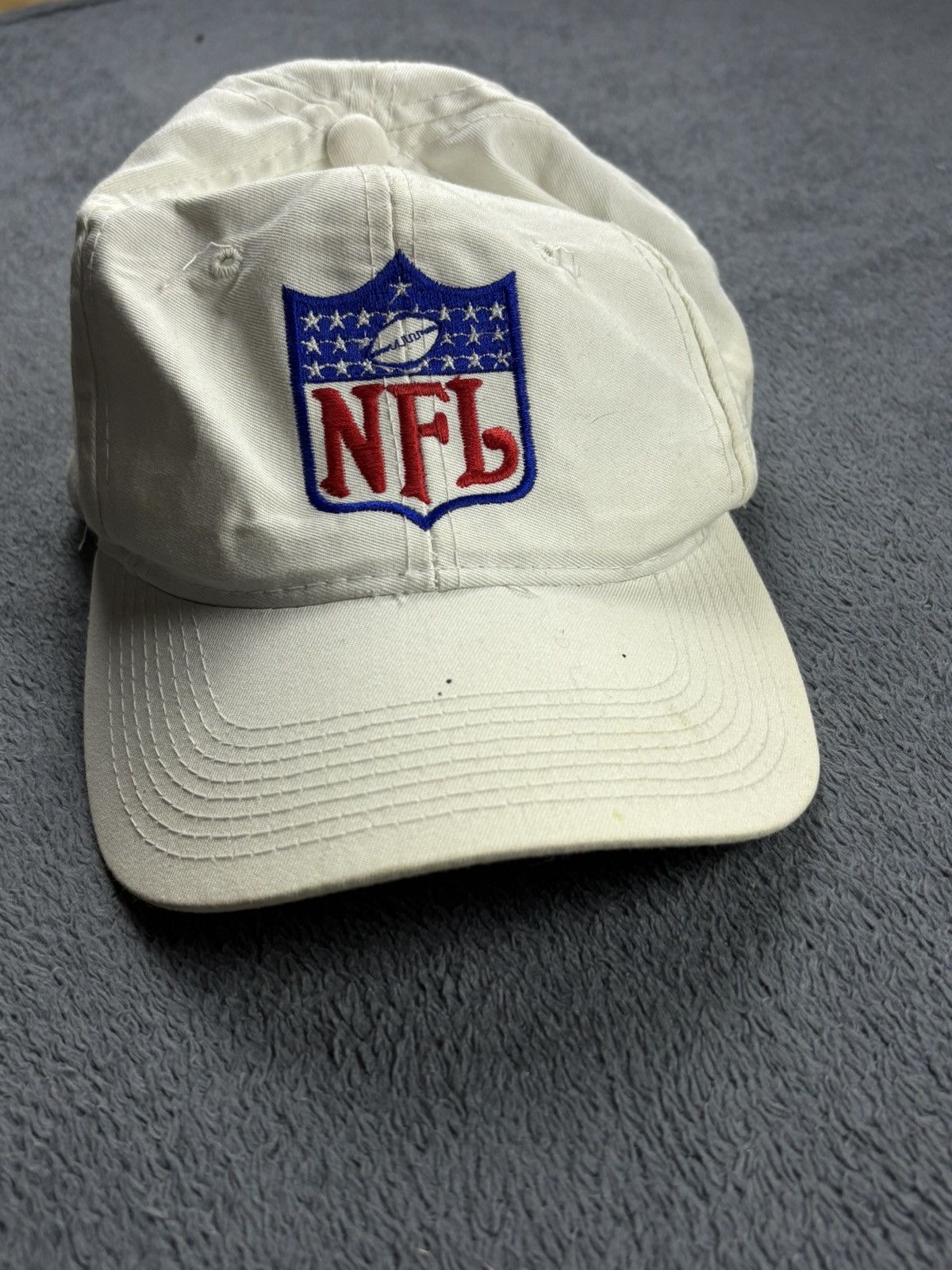NFL 90s Vintage NFL Big Logo Y2K Football Hat Cap Rare Size ONE SIZE - 2 Thumbnail