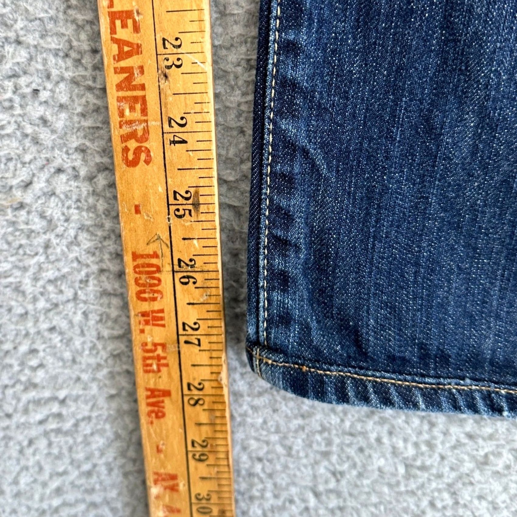 Lucky Brand Lucky Brand 121 Heritage Slim Jeans Mens 38X30 Blue Button Fly Denim Straight Slim 5-Pocket Modern Casual Menswear Size US 38 / EU 54 - 7 Thumbnail