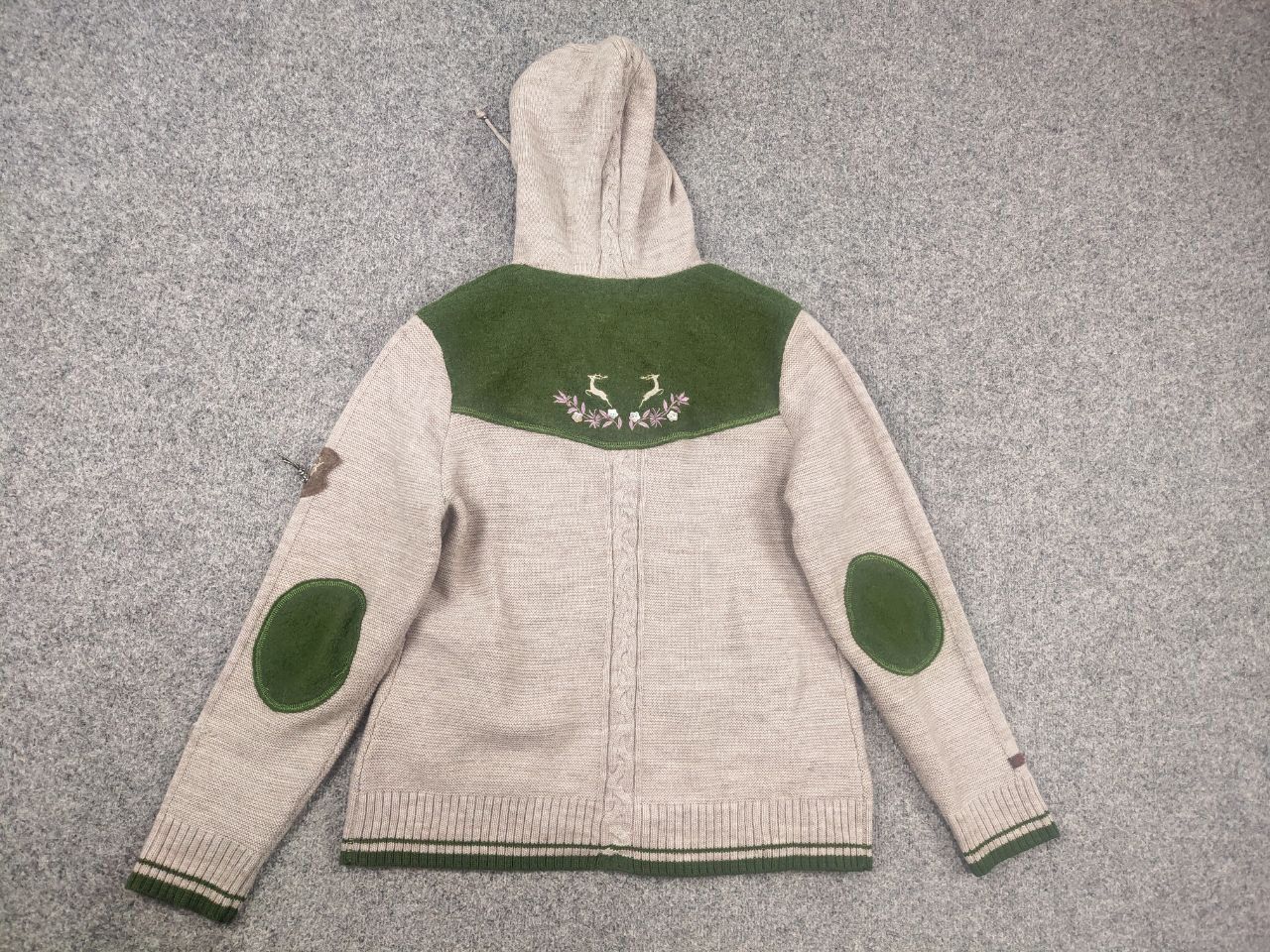 Vintage Spieth & Wensky German Design Knit Wool Blend Zip Hoodie Size US M / EU 48-50 / 2 - 10 Thumbnail