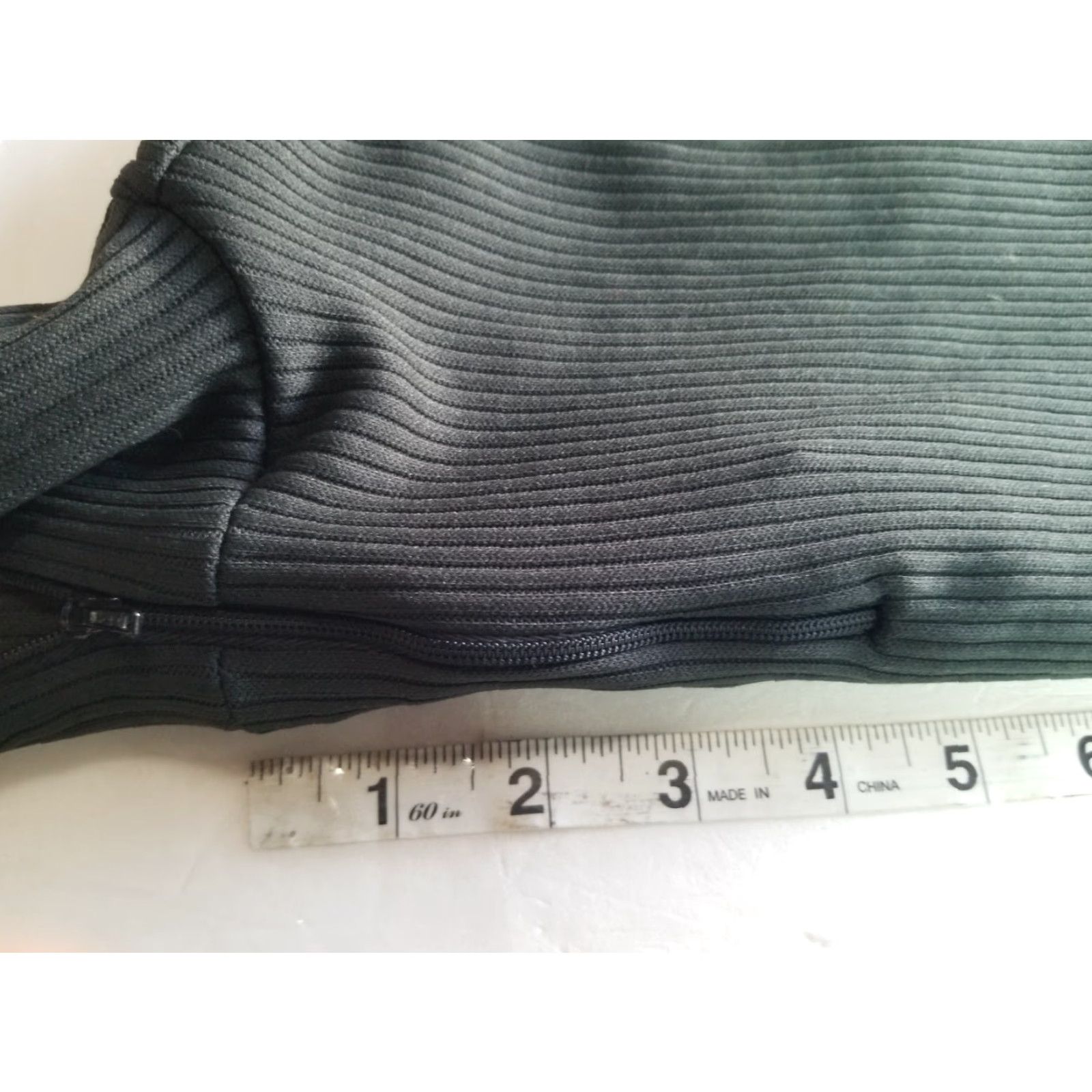 Vintage Japan Made Flak Fashion's Women's Sweatshirt Pullover Green Gray Size Medium Size M / US 6-8 / IT 42-44 - 5 Thumbnail