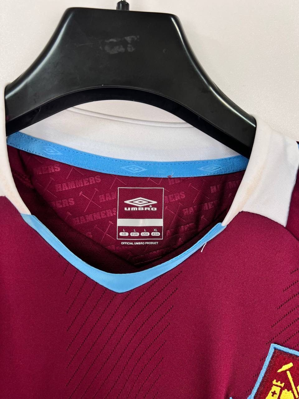 Vintage West Ham United Umbro MR MC t-shirts size L Size US L / EU 52-54 / 3 - 3 Thumbnail
