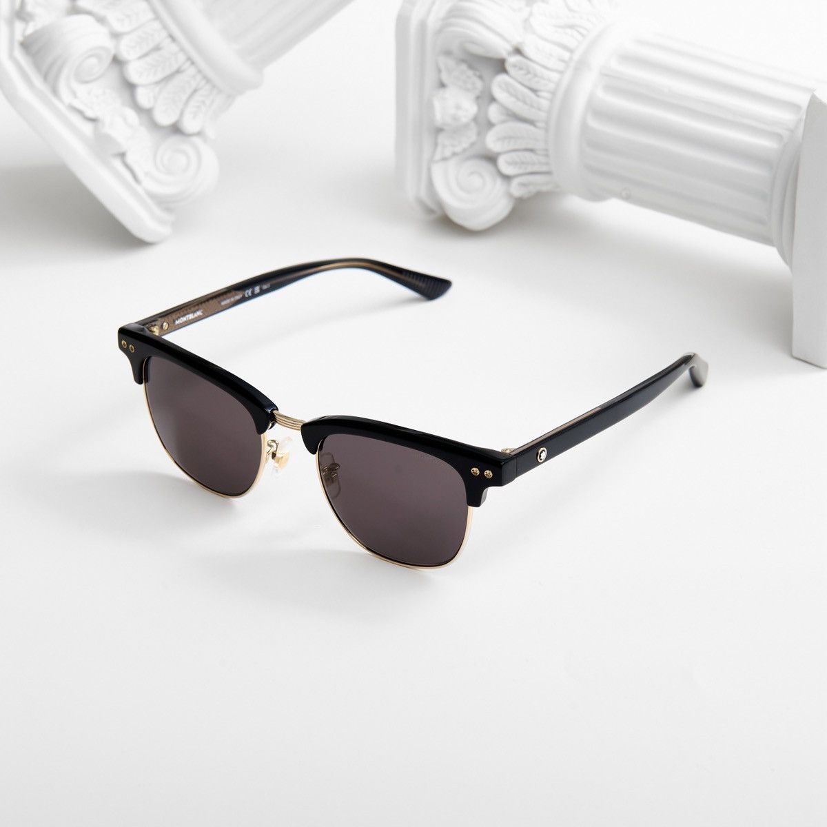 Montblanc MONTBLANC MB0382S 001 SUNGLASSES Size ONE SIZE - 1 Thumbnail