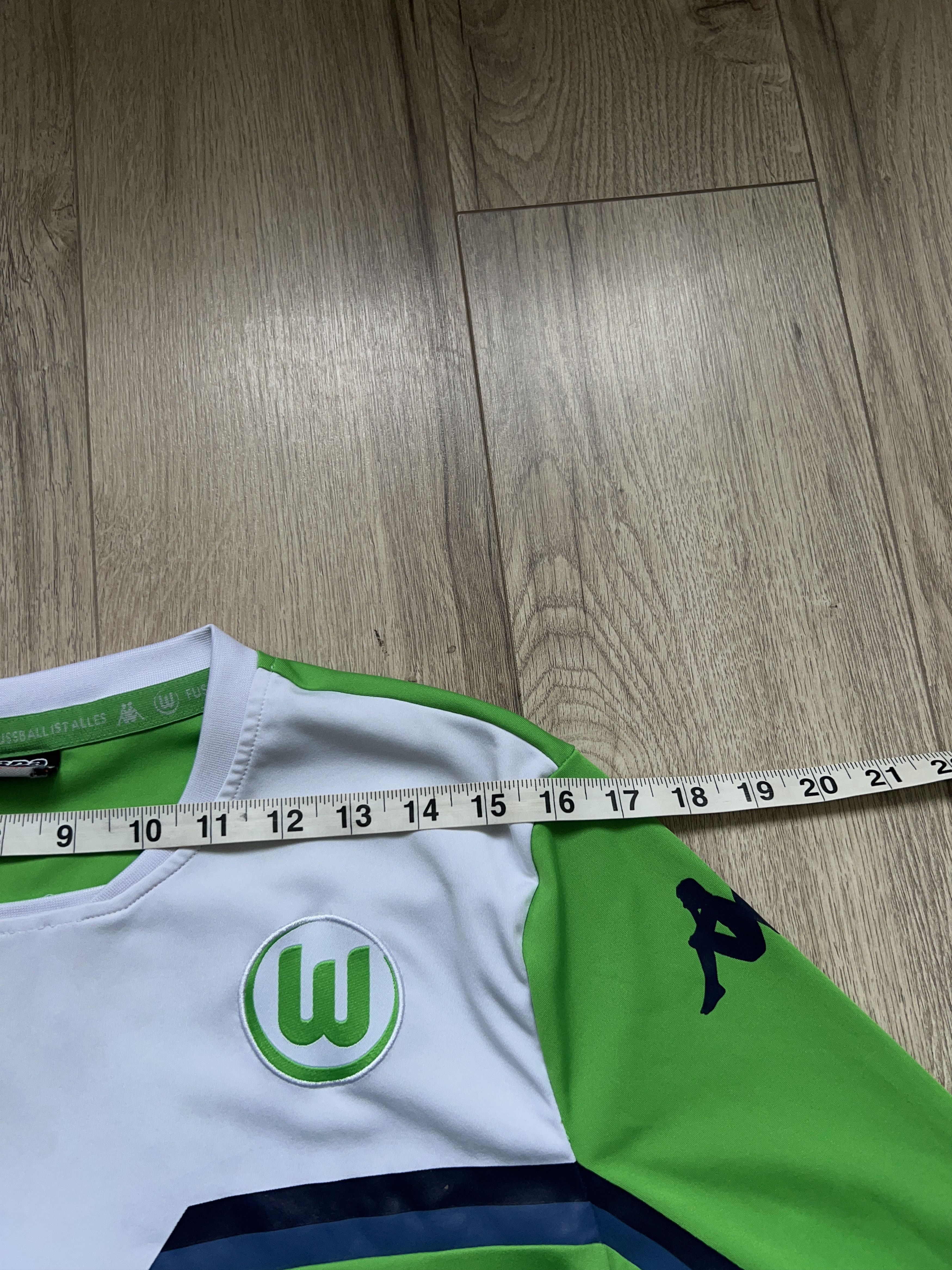 Kappa Kappa Vfl Wolfsburg Long Sleeve 2015 2016 Jersey Shirt Size US M / EU 48-50 / 2 - 7 Thumbnail
