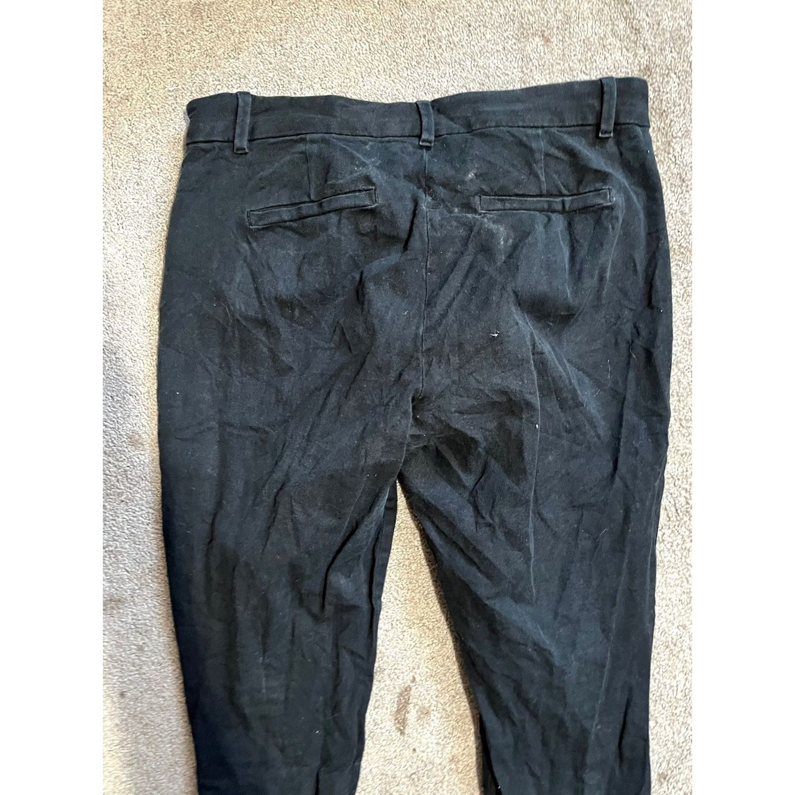 Gap Gap Pants Women Size 8 Regular Signature Skinny Ankle Black Stretch Denim Hanes? Size 30" / US 8 / IT 44 - 4 Thumbnail