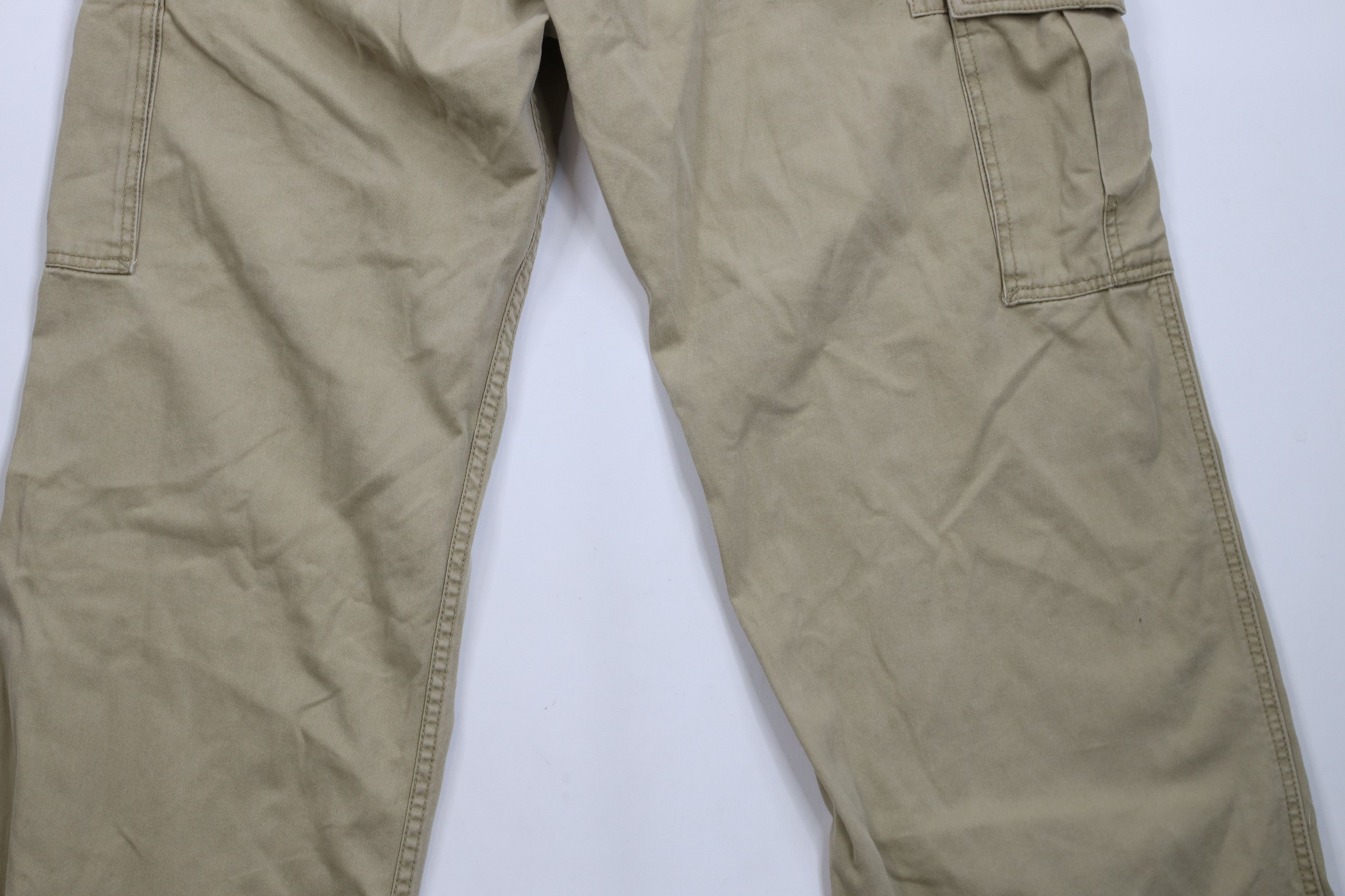 Levi's × Vintage Vintage Y2K Levis Fit Baggy Straight Wide Leg Cargo Pants Size US 36 / EU 52 - 14 Thumbnail