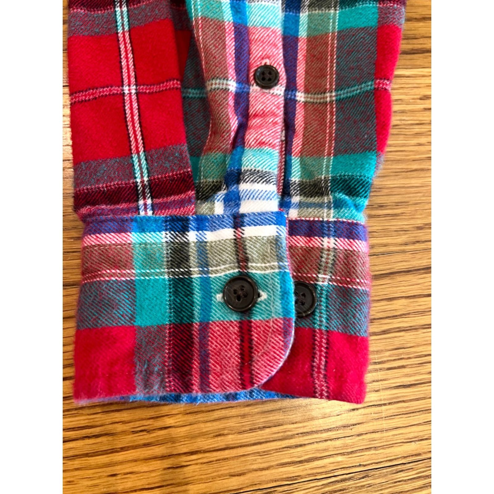 Lands' End Lands' End Men's Flannel Plaid Shirt Size M 15-15.5 Long Sleeve Button-Up Casual Outdoor Fall Winter Size US M / EU 48-50 / 2 - 7 Thumbnail