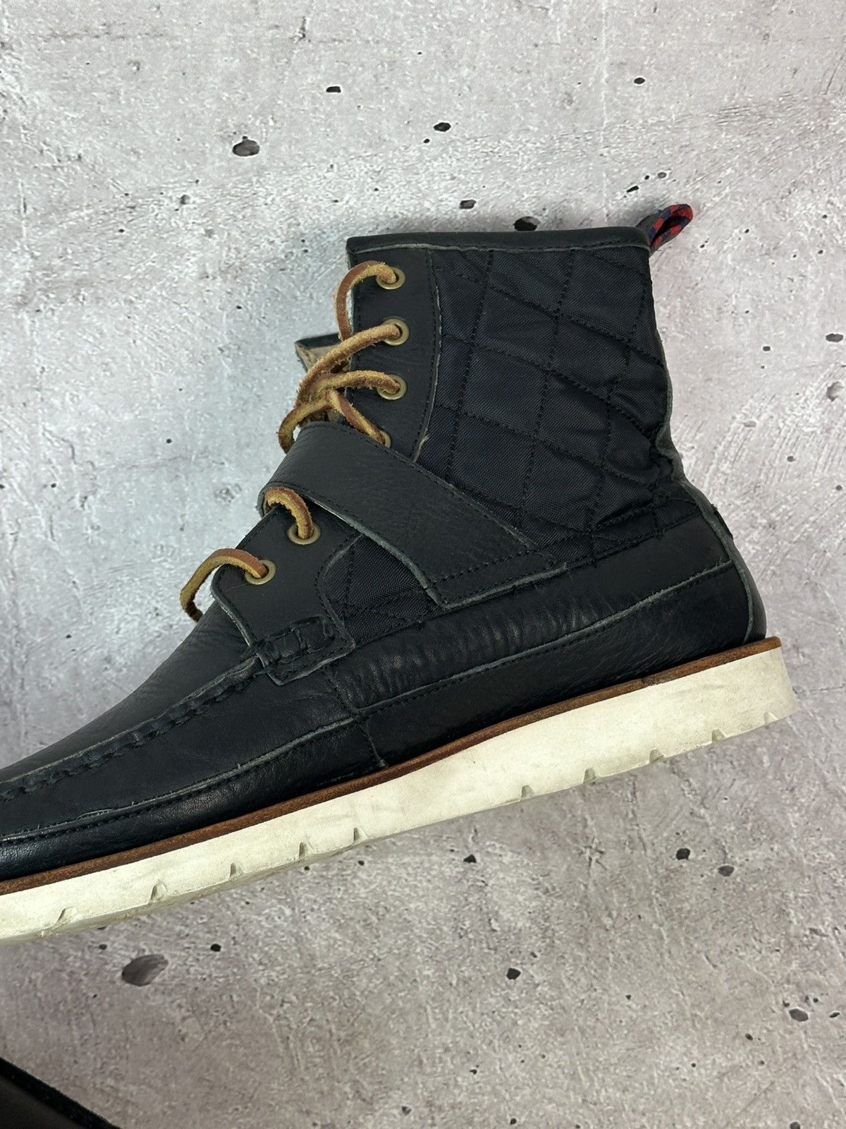 Ralph Lauren Vintage Polo Ralph Laurent Saddle Worth Buckle Leather Boots Size US 9 / EU 42 - 13 Thumbnail