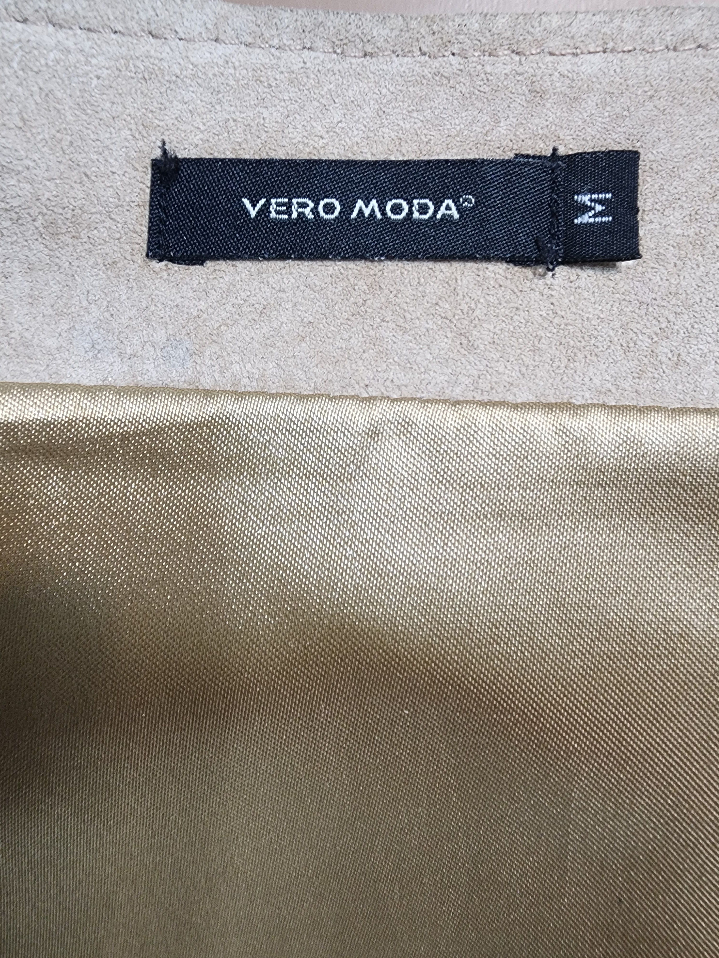 Genuine Leather Brown Suede Leather Skirt: 30" Waist Size 30" / US 8 / IT 44 - 8 Thumbnail