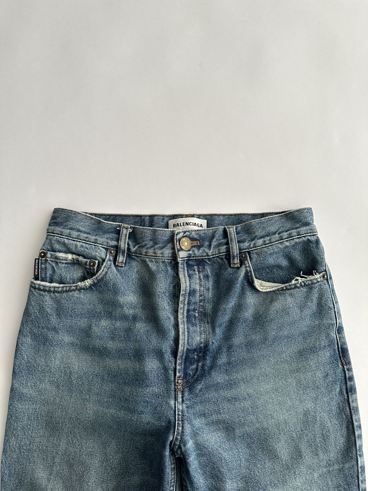Balenciaga Balenciaga by Demna Bootcut Denim Jeans Size US 28 / EU 44 - 7 Thumbnail