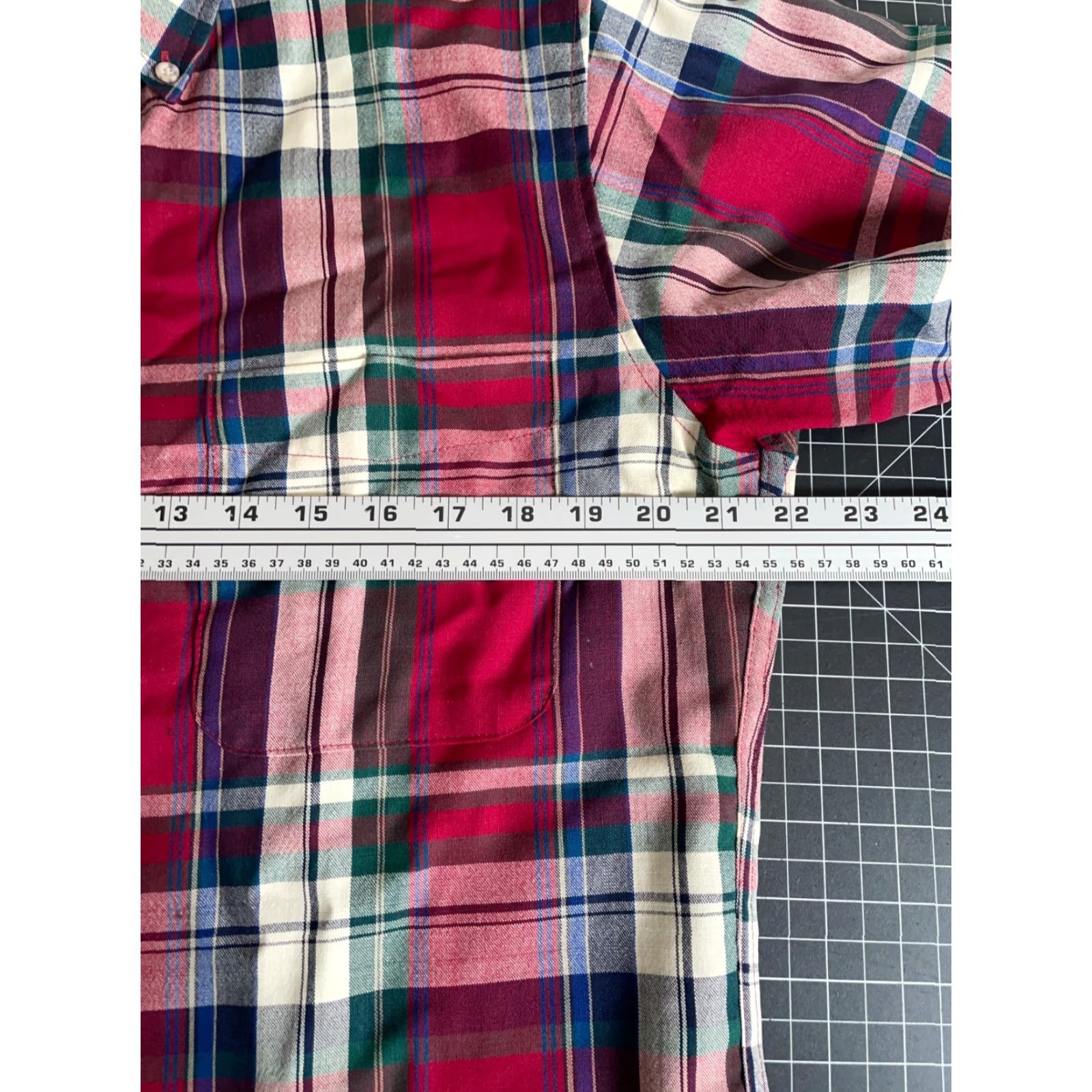 Pendleton VINTAGE Pendleton Shirt Wool Flannel Button-Up Mens Medium Red Plaid Lightweight USA Made 90s Grunge Preppy Casual WorkwearIFemale? Size US M / EU 48-50 / 2 - 5 Thumbnail