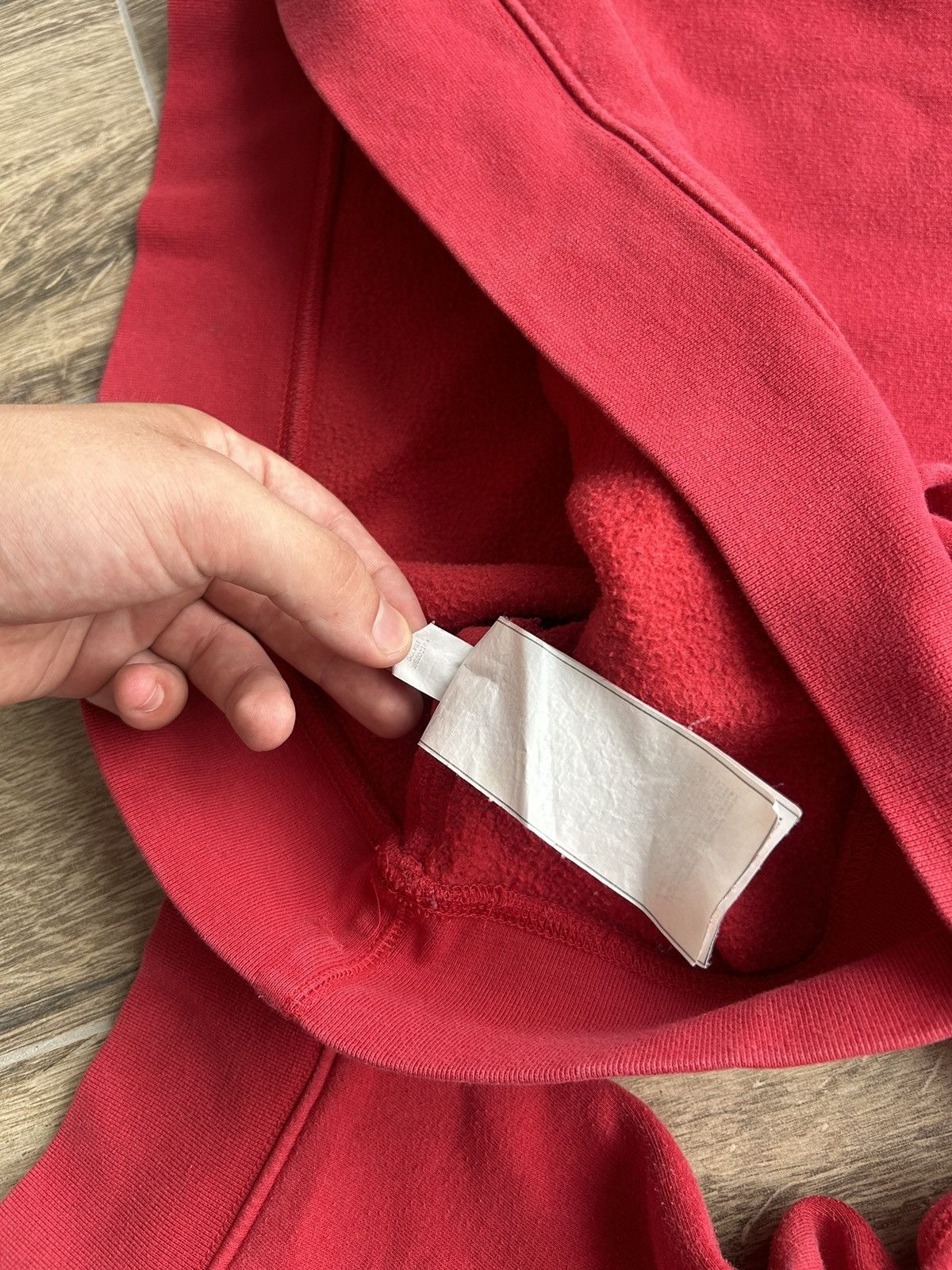 Other Vintage Nike Red Travis Scott style oversized hoodies Size US XL / EU 56 / 4 - 4 Thumbnail