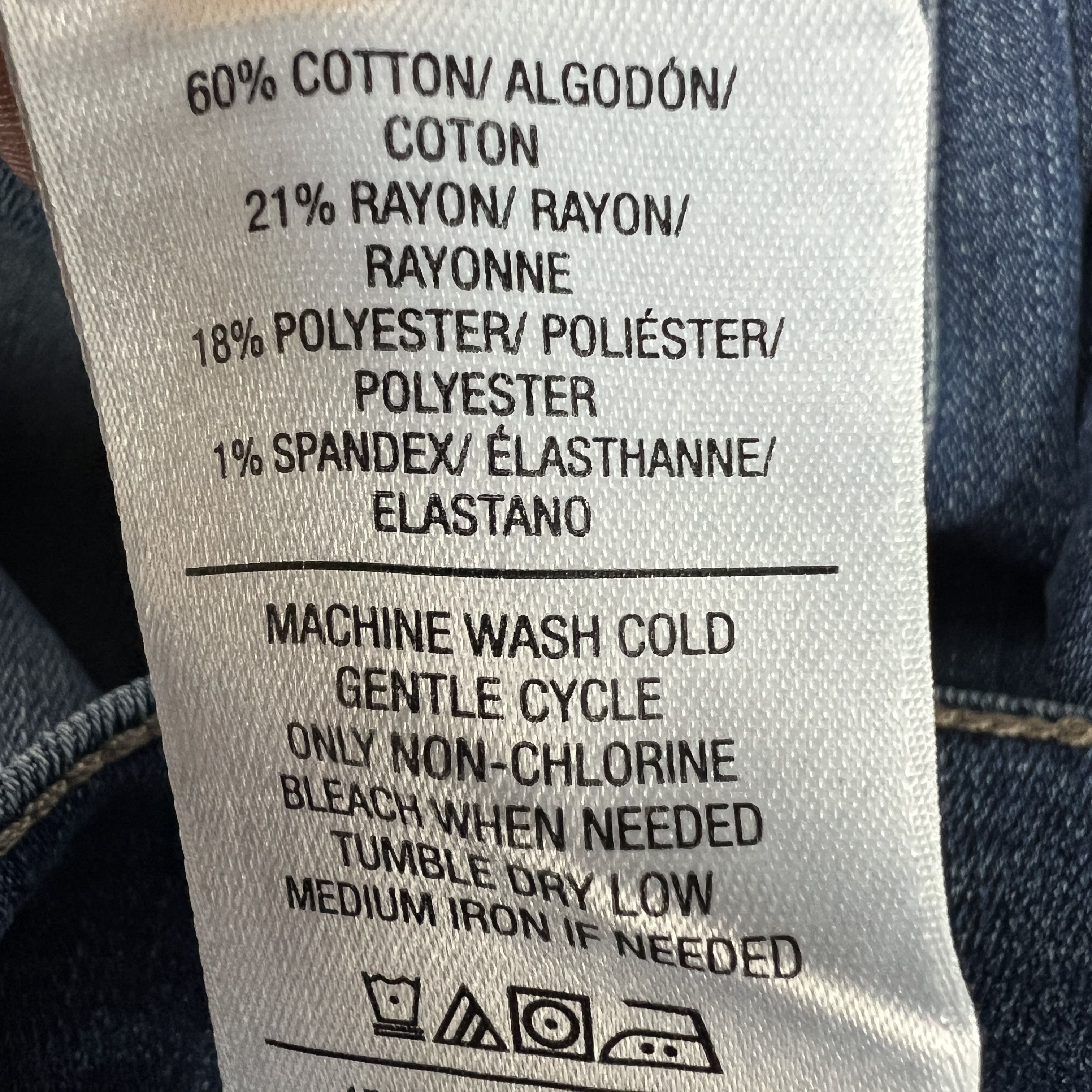 Hudson Hudson Jeans Blake Slim Straight Blue Stretch Denim Size US 35 - 11 Thumbnail